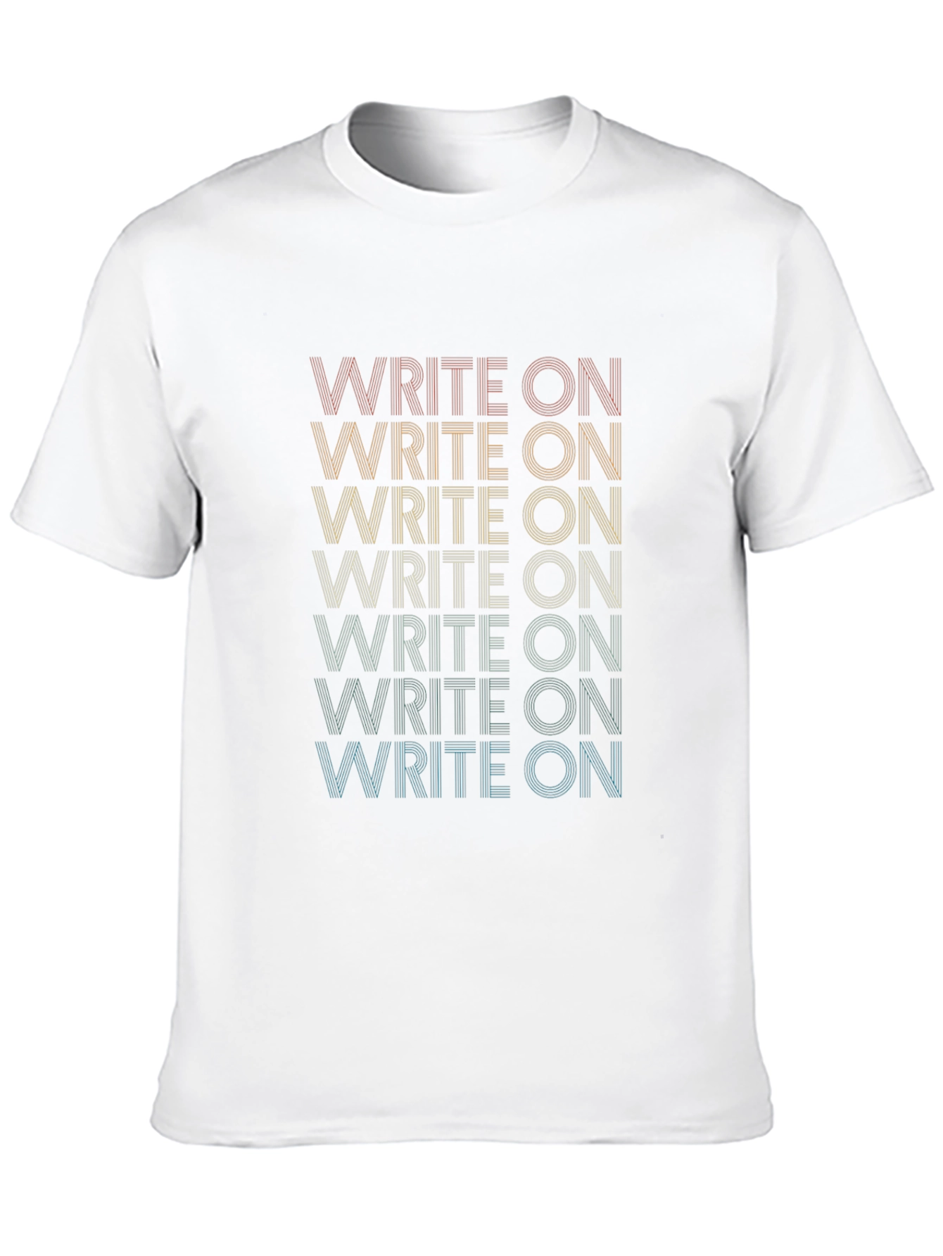 Write On Retro Graphic Tee - Black Unisex T-Shirt
