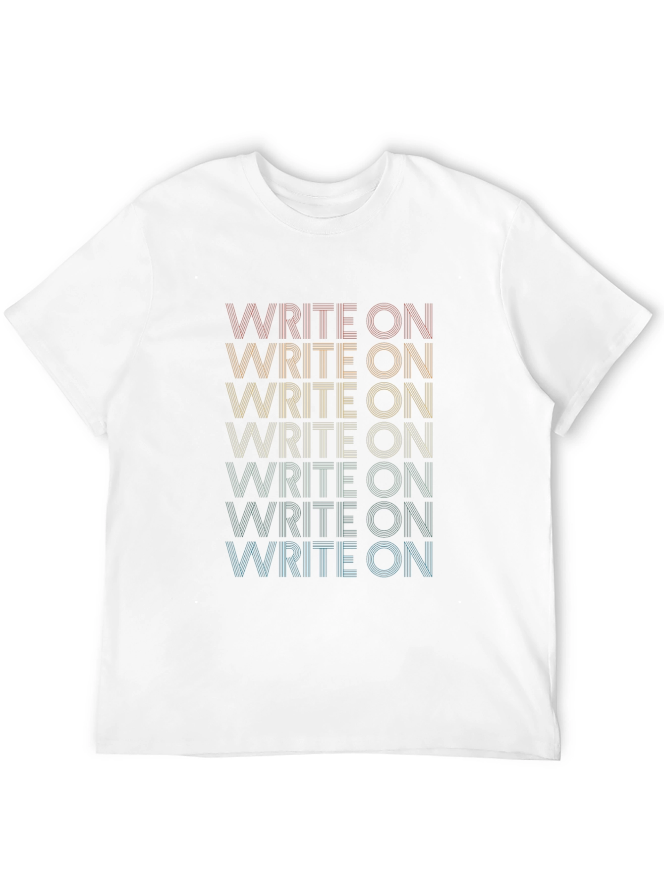 Write On Retro Graphic Tee - Black Unisex T-Shirt
