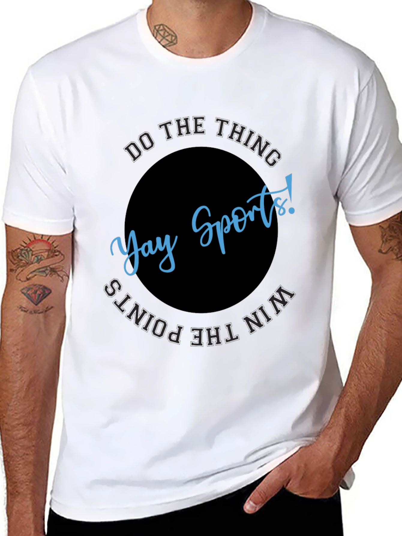 Yay Sports! Graphic Tee - Win the Points
