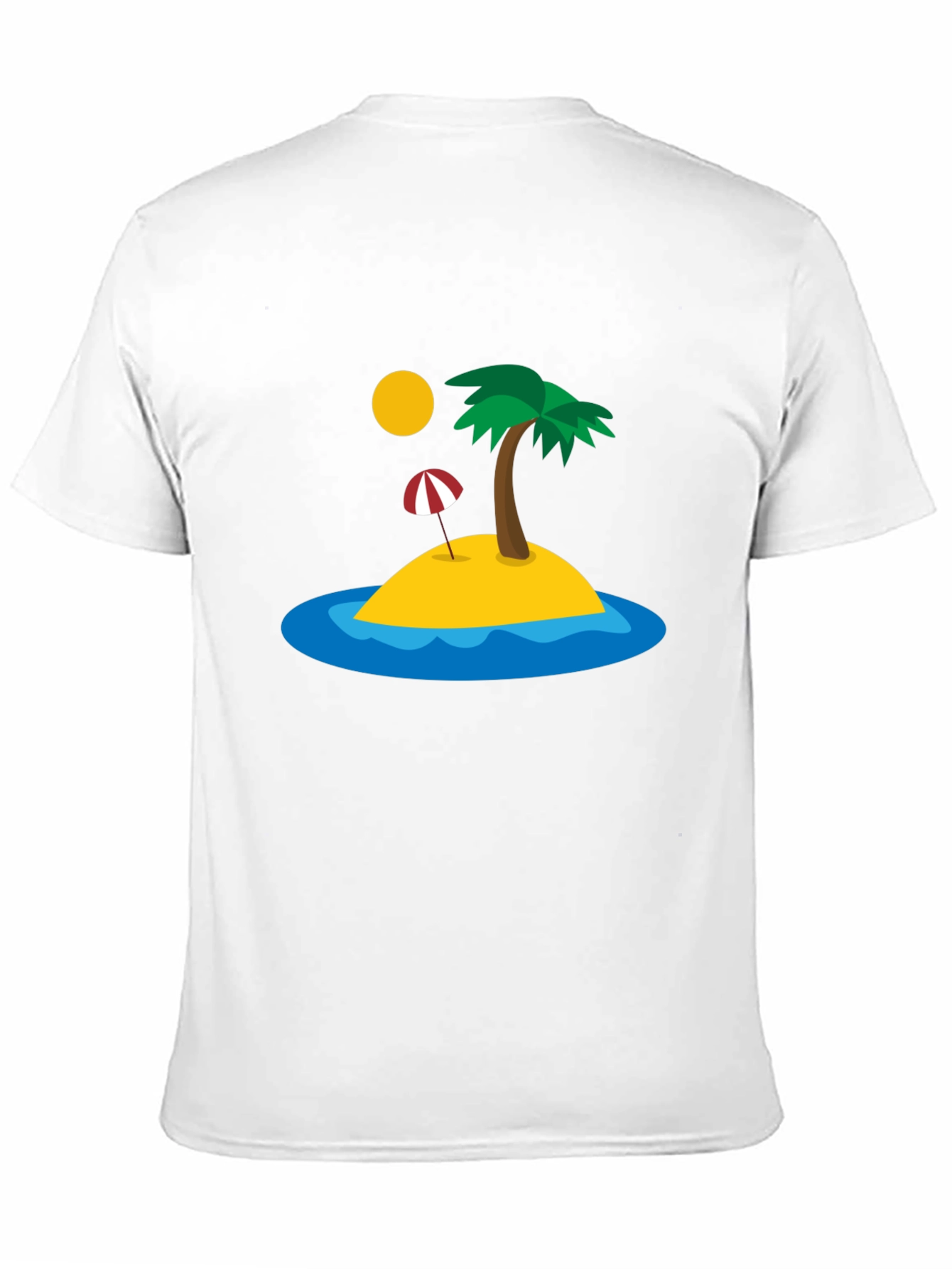 Island Paradise Graphic T-Shirt - Black