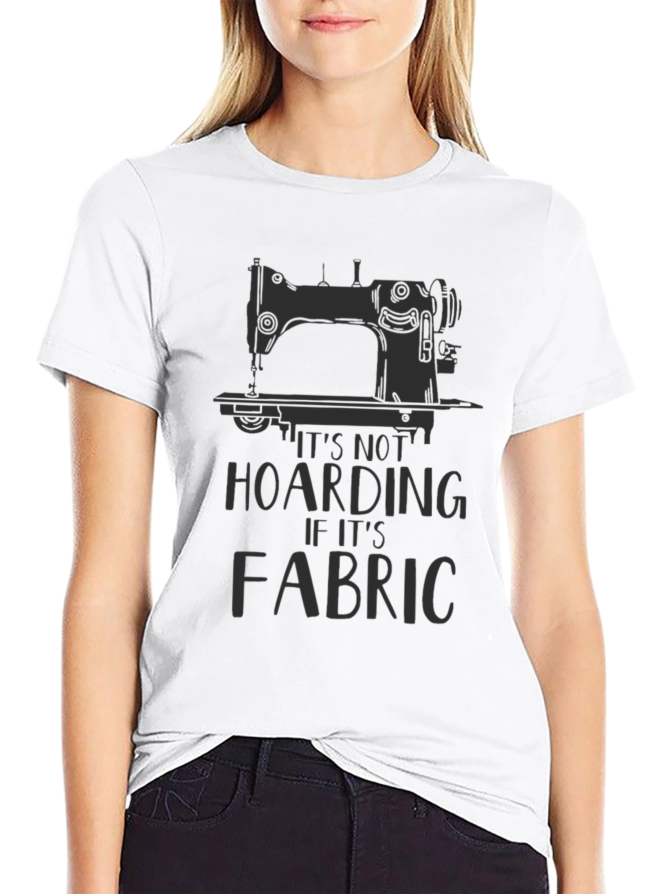 Sewing Machine Fabric Hoarding T-Shirt