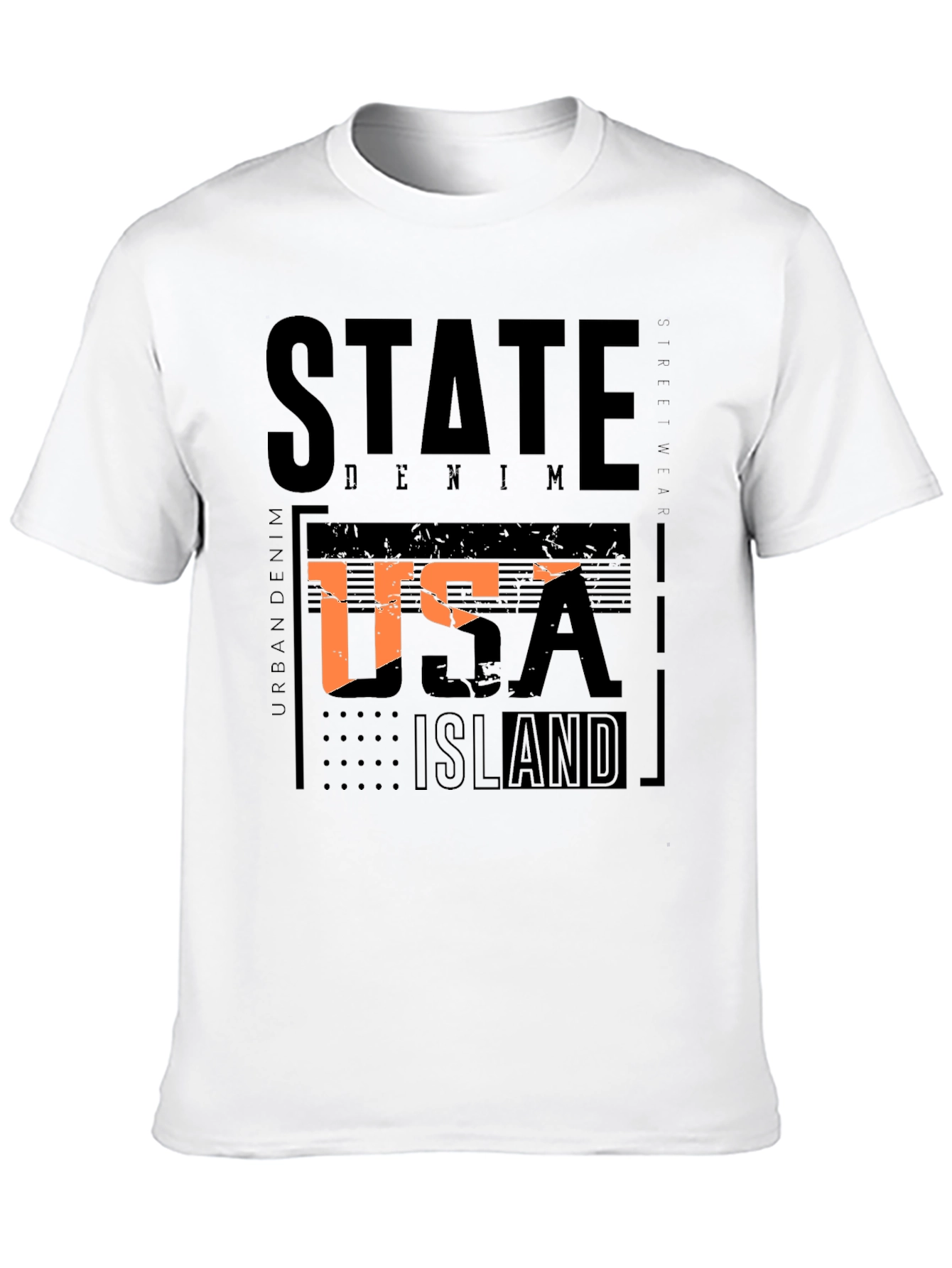 Urban Denim State Island T-Shirt
