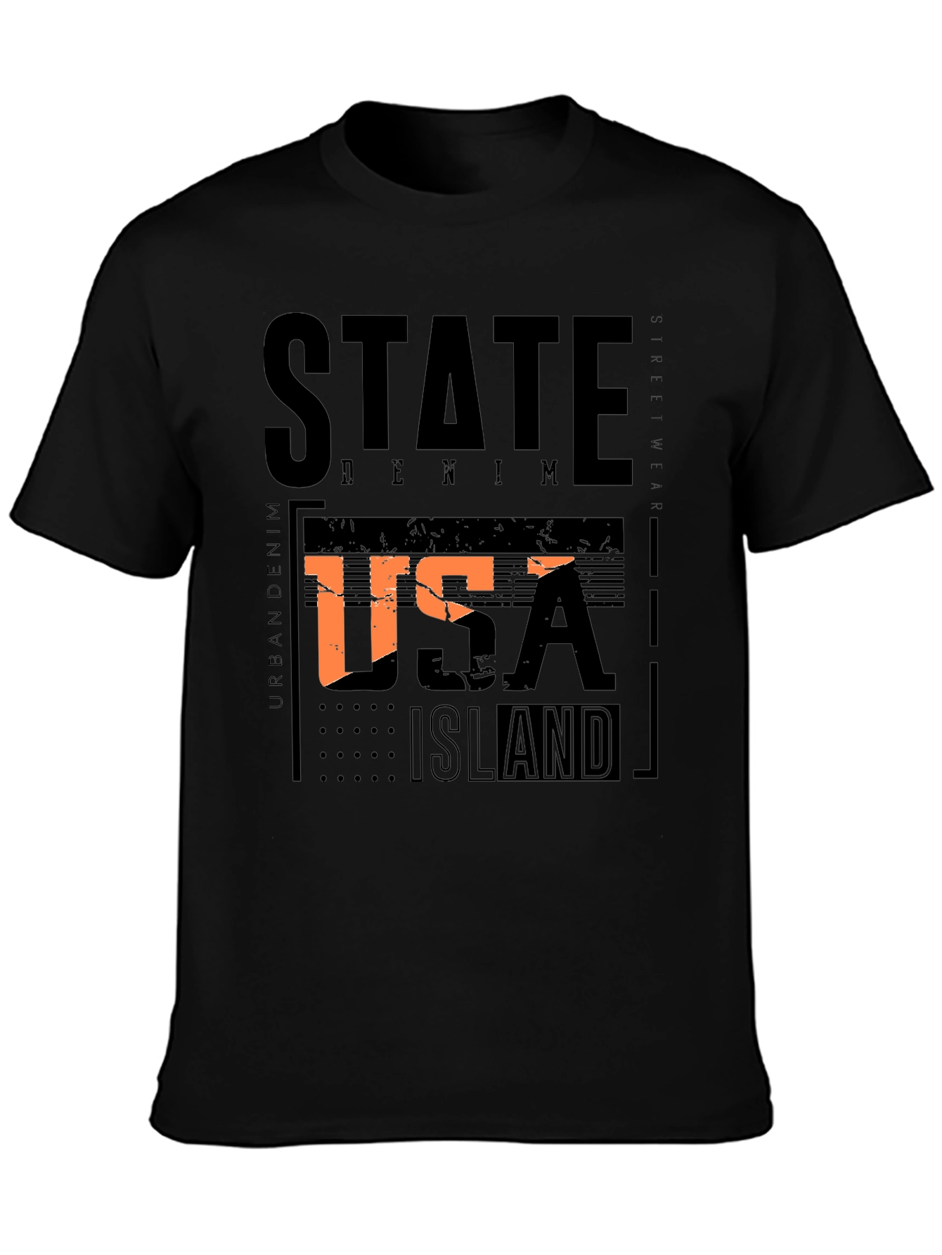 Urban Denim State Island T-Shirt