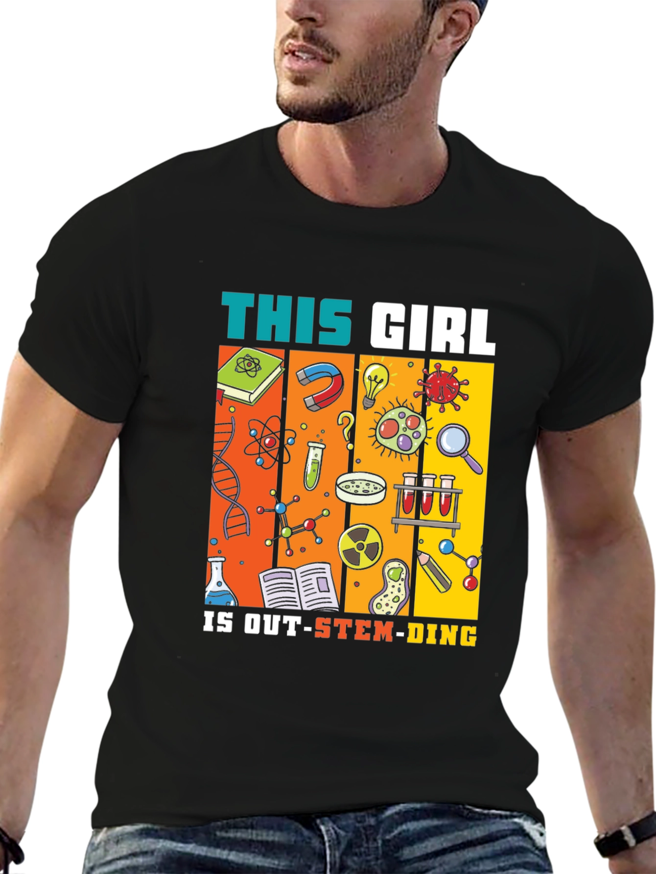 STEM Girl T-Shirt - Science Geek Tee