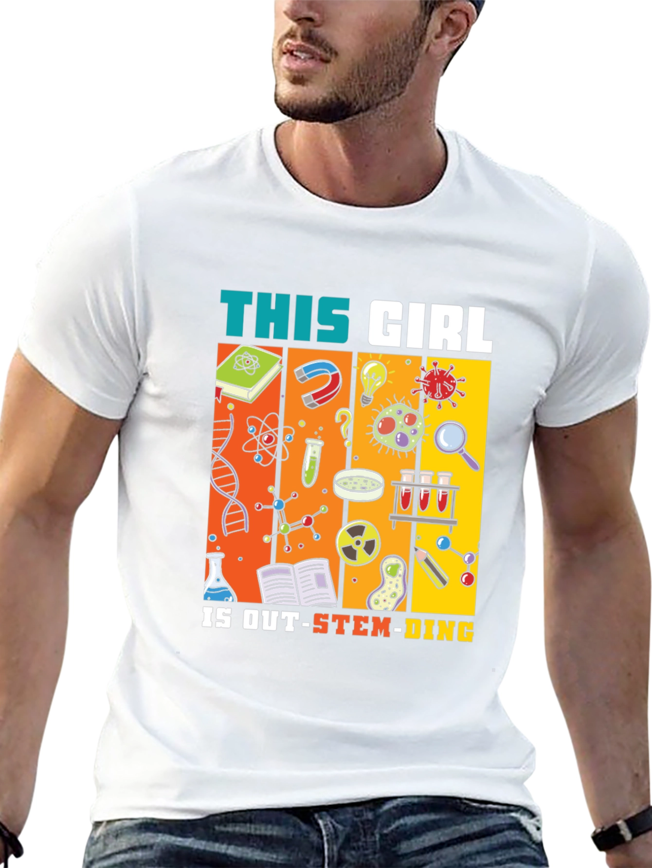 STEM Girl T-Shirt - Science Geek Tee