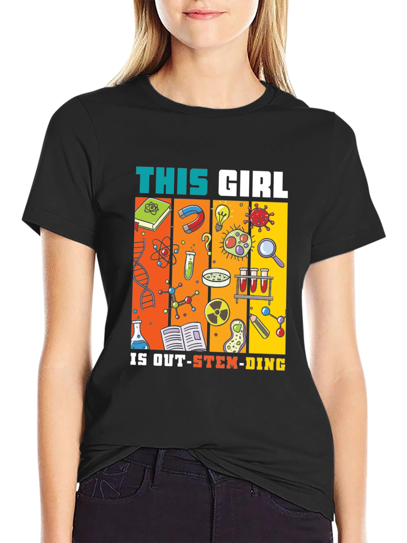 STEM Girl T-Shirt - Science Geek Tee