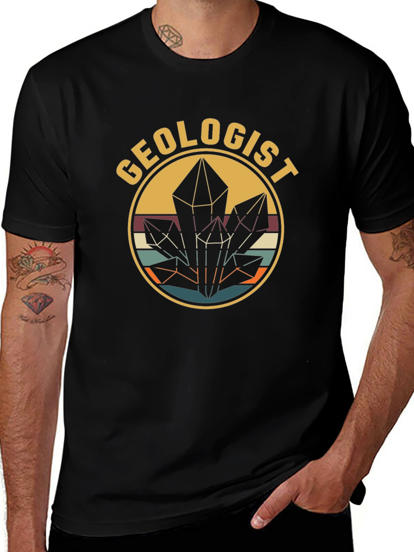 Geologist Crystal Design T-Shirt
