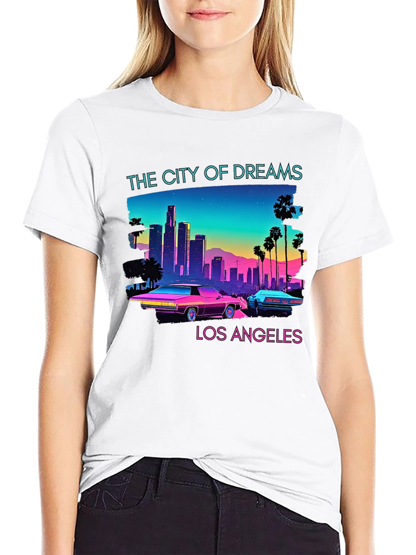 Retro Los Angeles Graphic T-Shirt