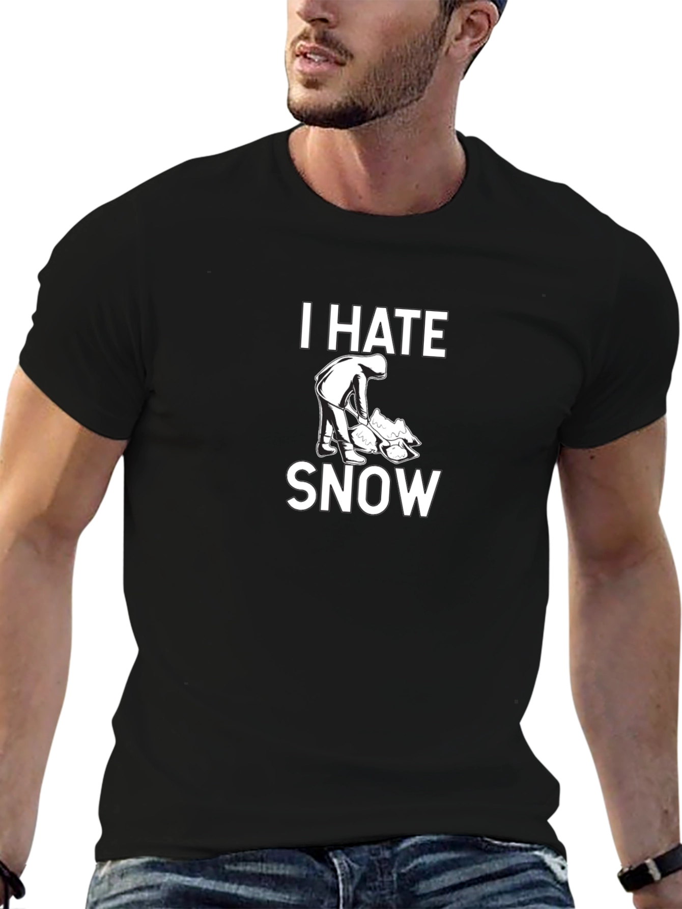 I Hate Snow Graphic T-Shirt