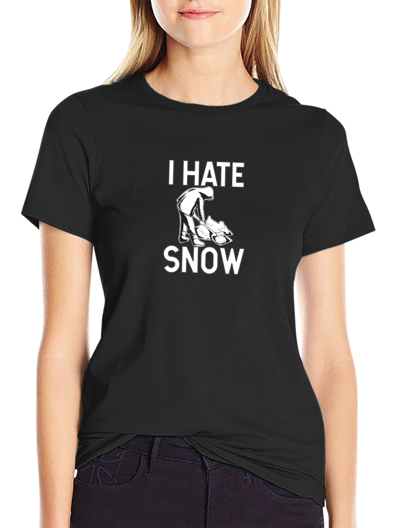 I Hate Snow Graphic T-Shirt