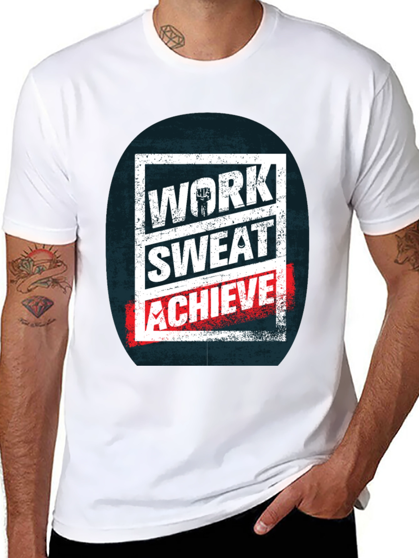 Work Sweat Achieve Graphic Tee
