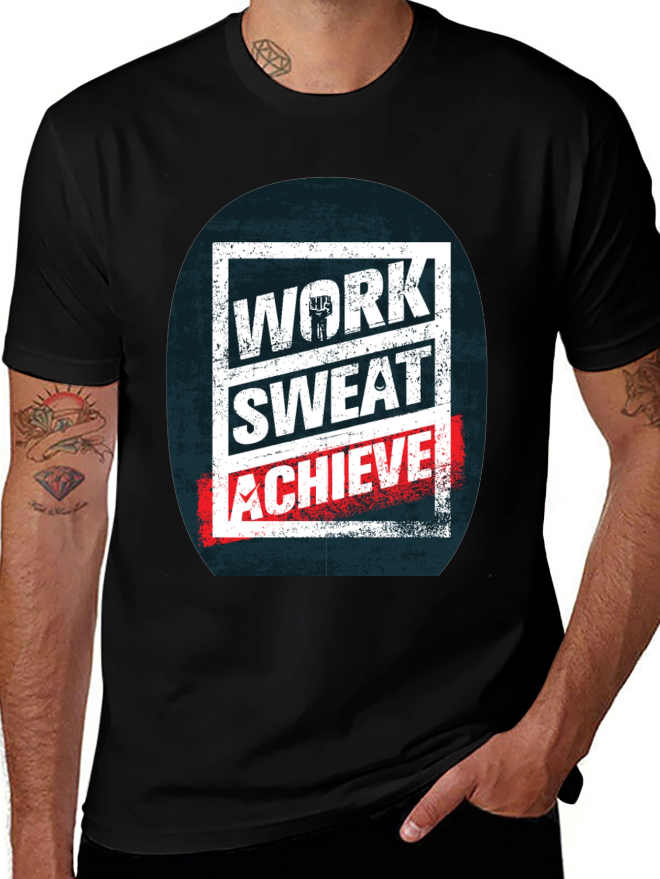 Work Sweat Achieve Graphic Tee