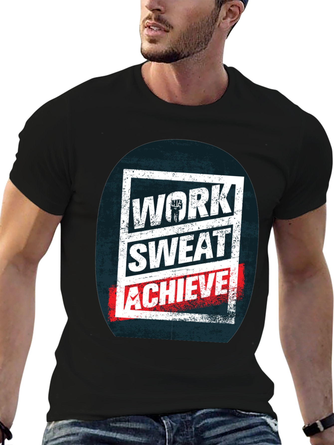 Work Sweat Achieve Graphic Tee