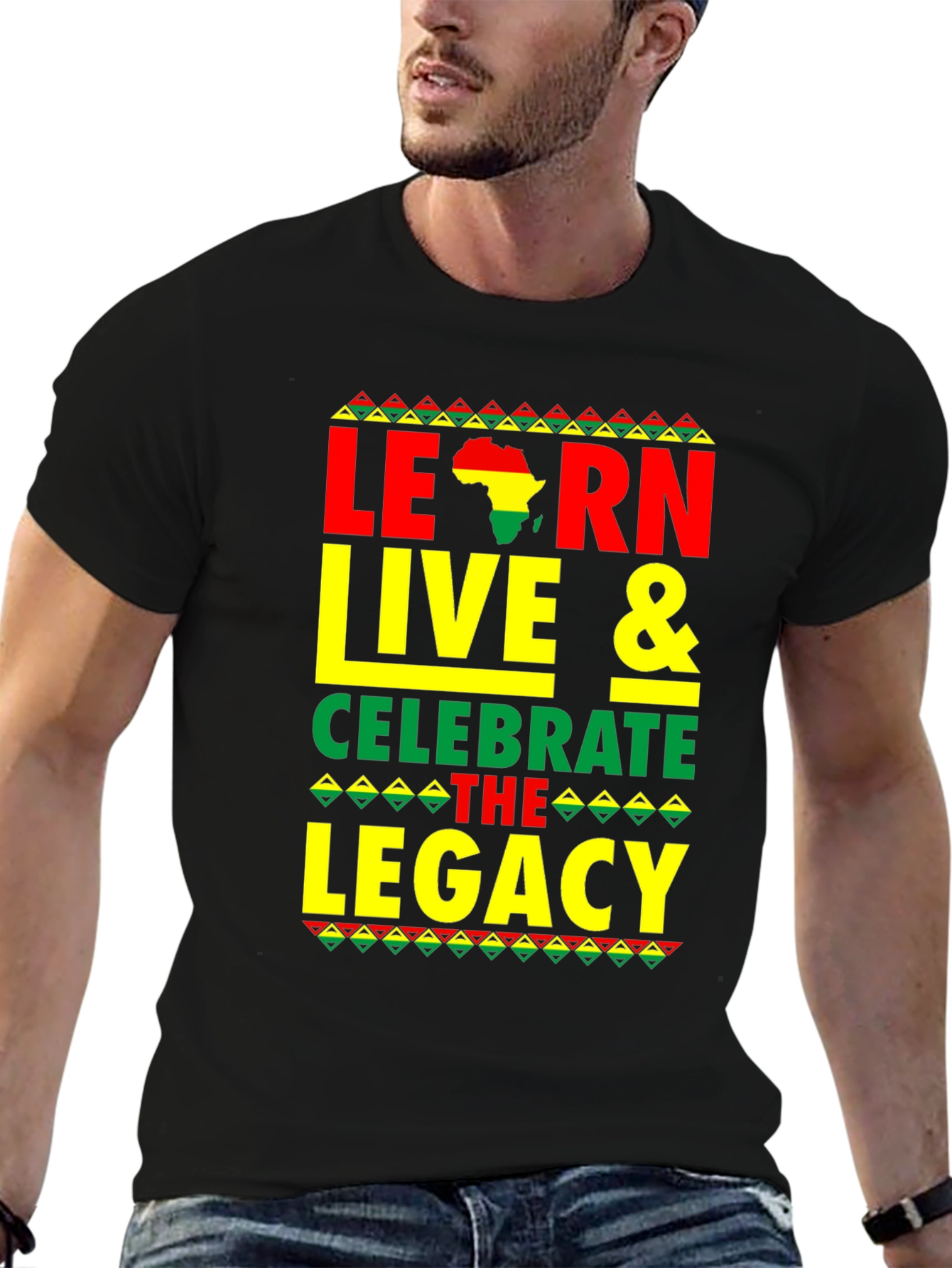 Black History Month Learn Live Celebrate Legacy T-Shirt
