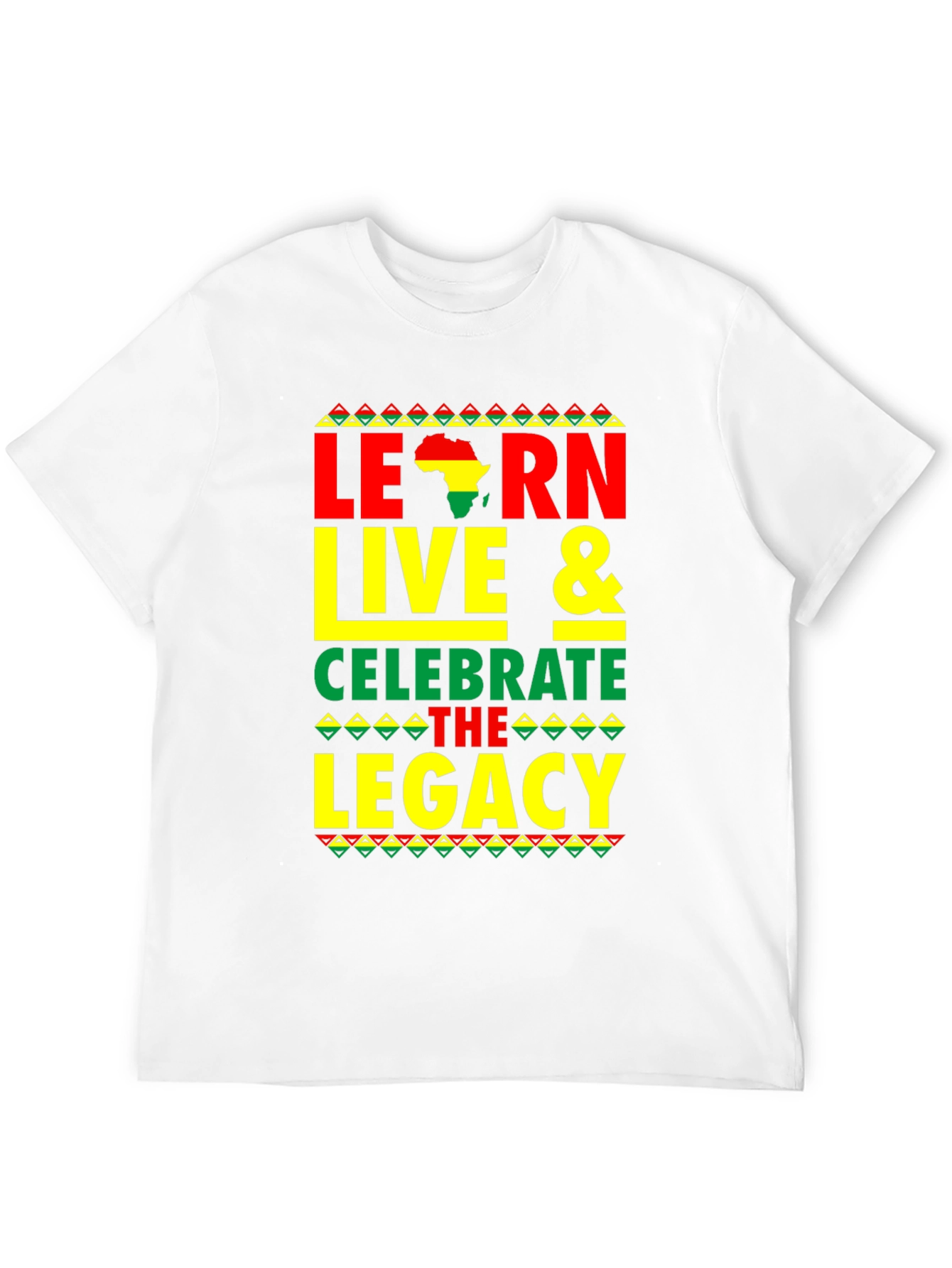 Black History Month Learn Live Celebrate Legacy T-Shirt