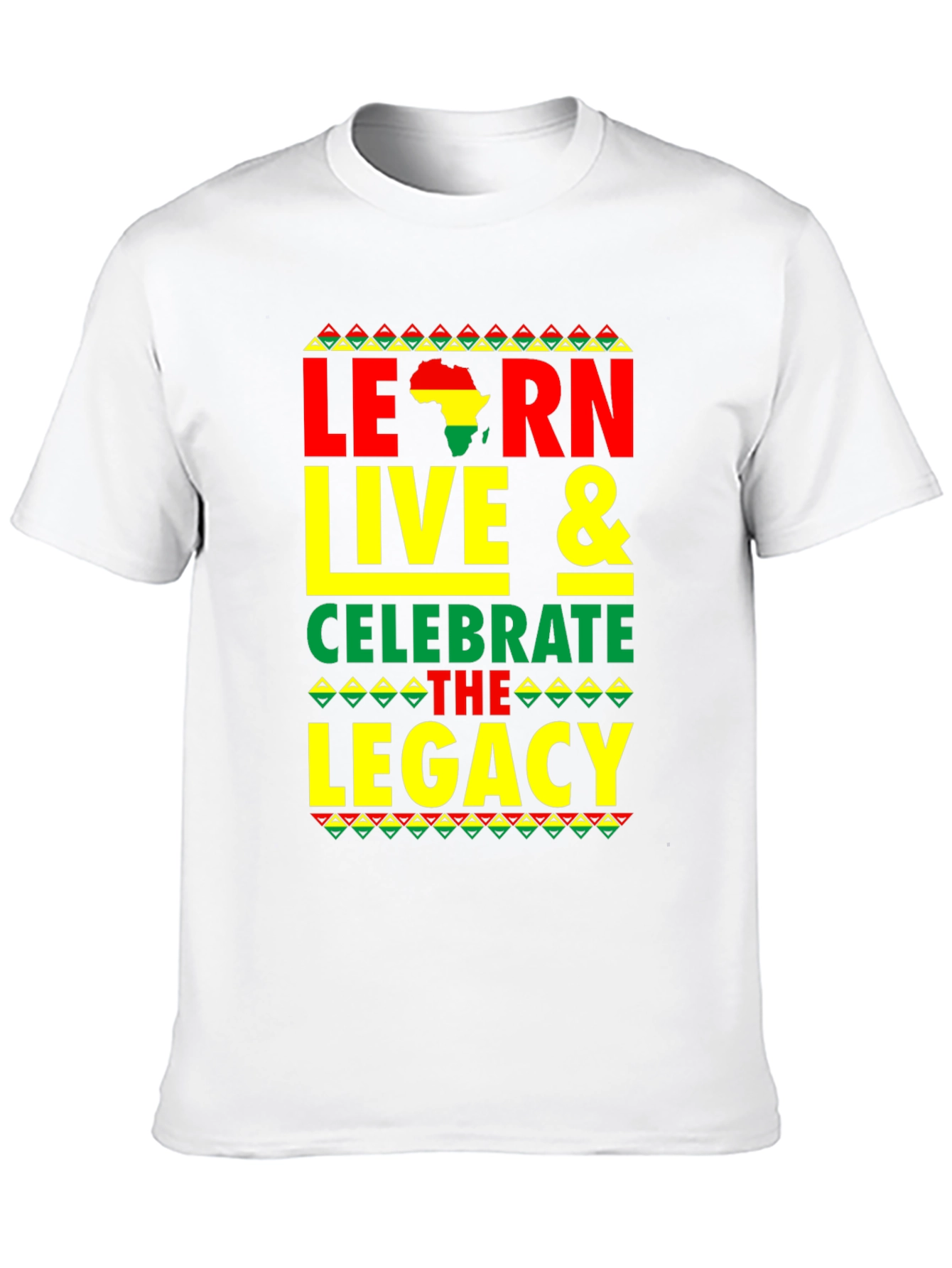 Black History Month Learn Live Celebrate Legacy T-Shirt
