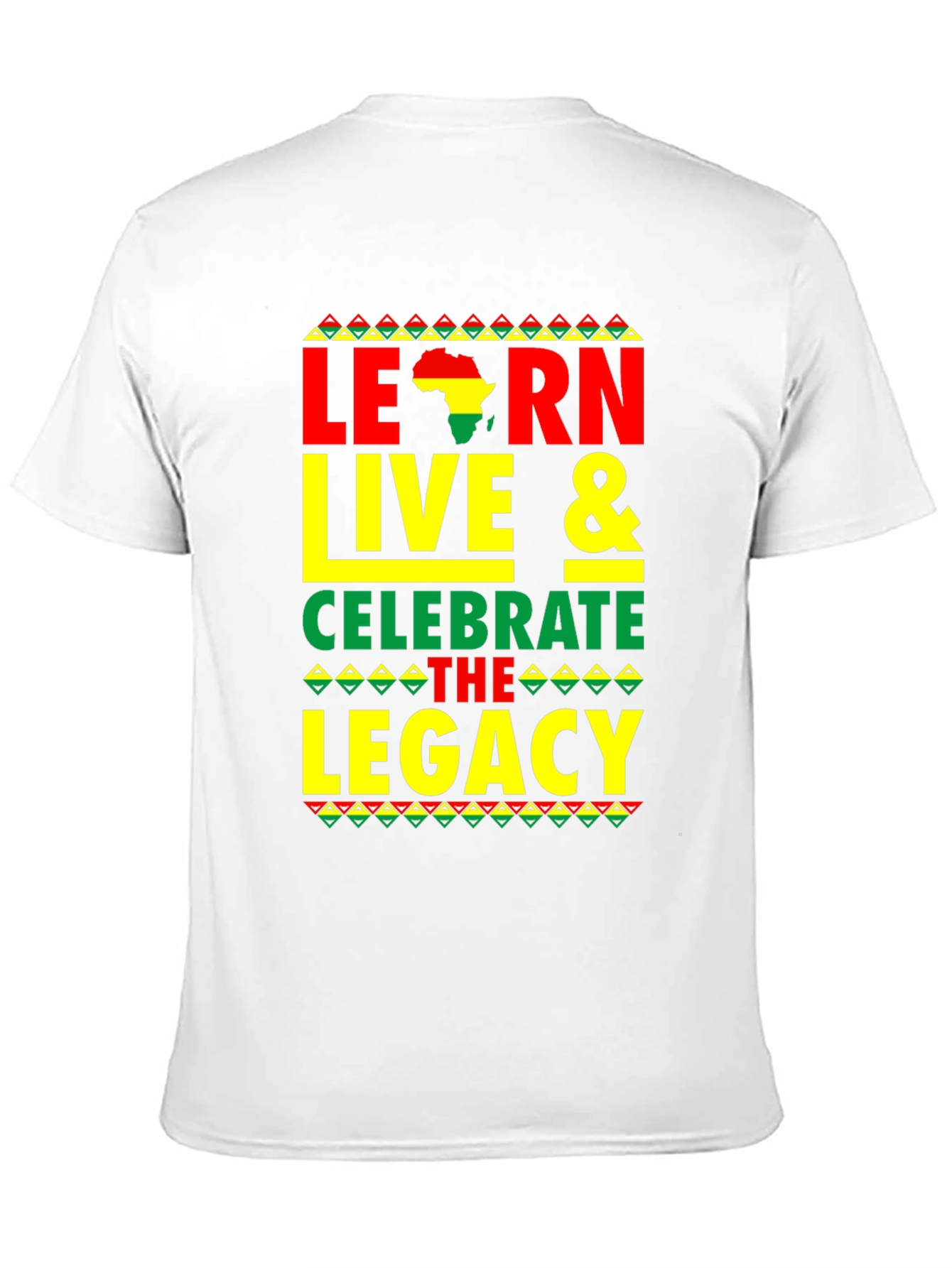 Black History Month Learn Live Celebrate Legacy T-Shirt