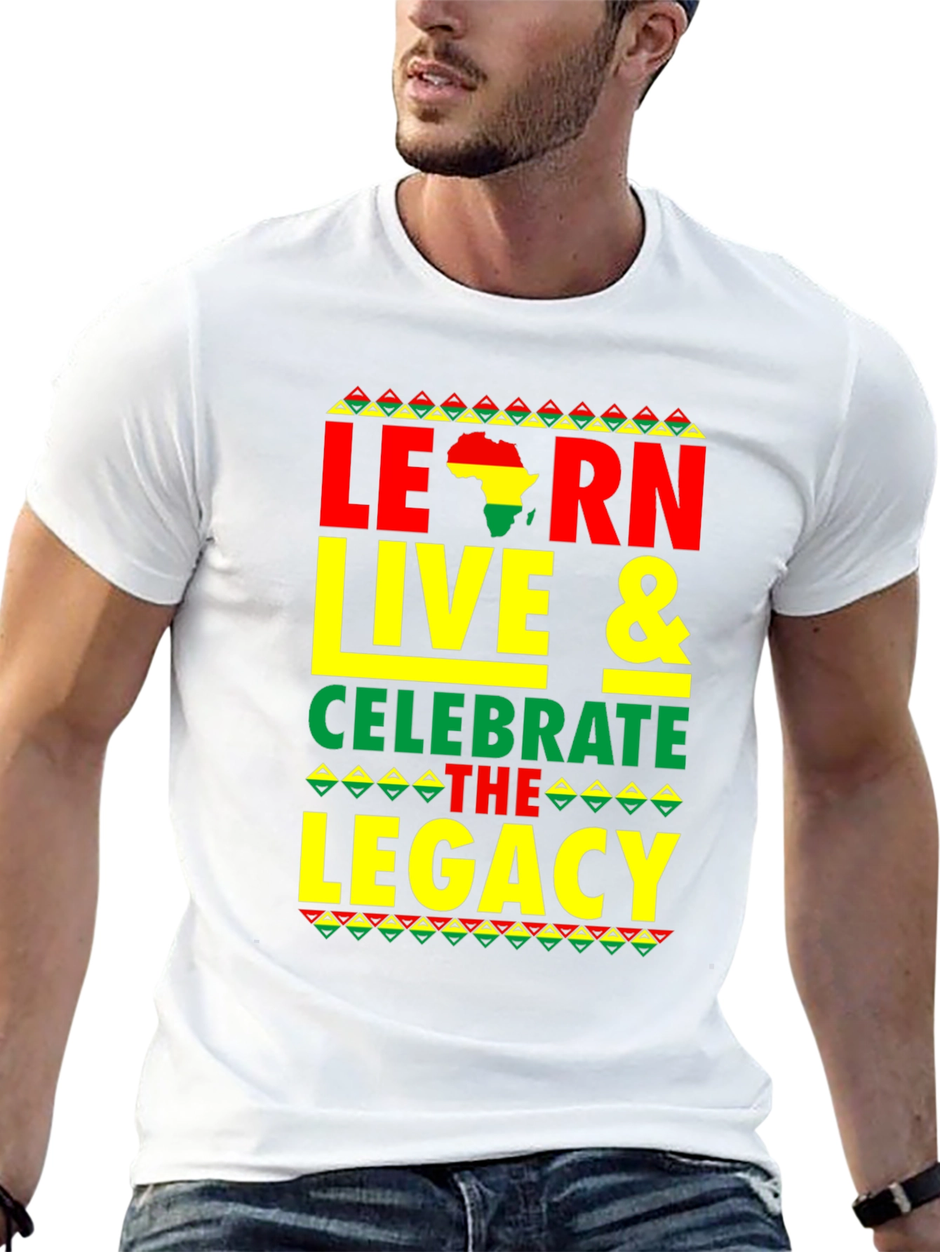 Black History Month Learn Live Celebrate Legacy T-Shirt