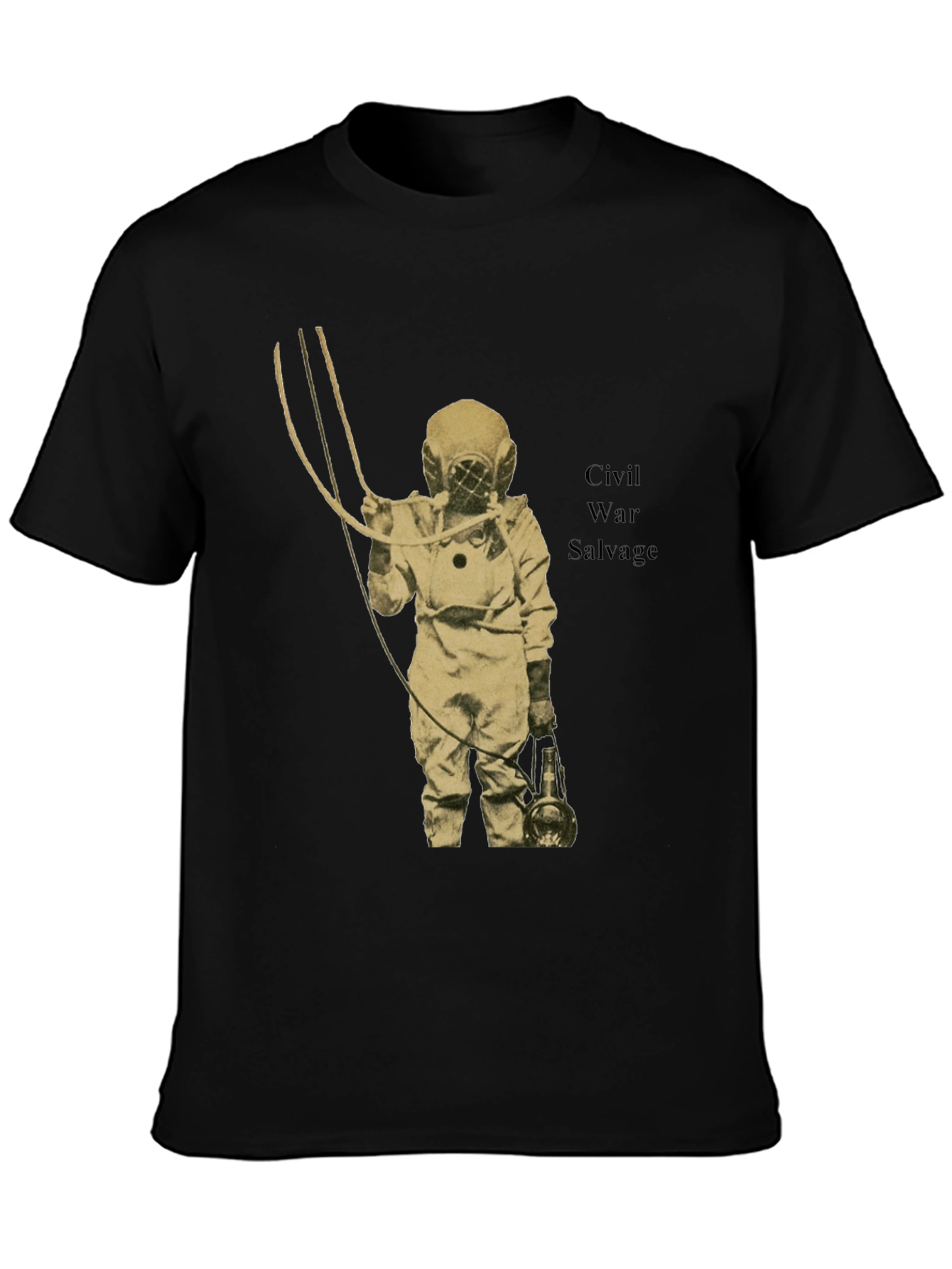 Civil War Salvage Diver Graphic Tee