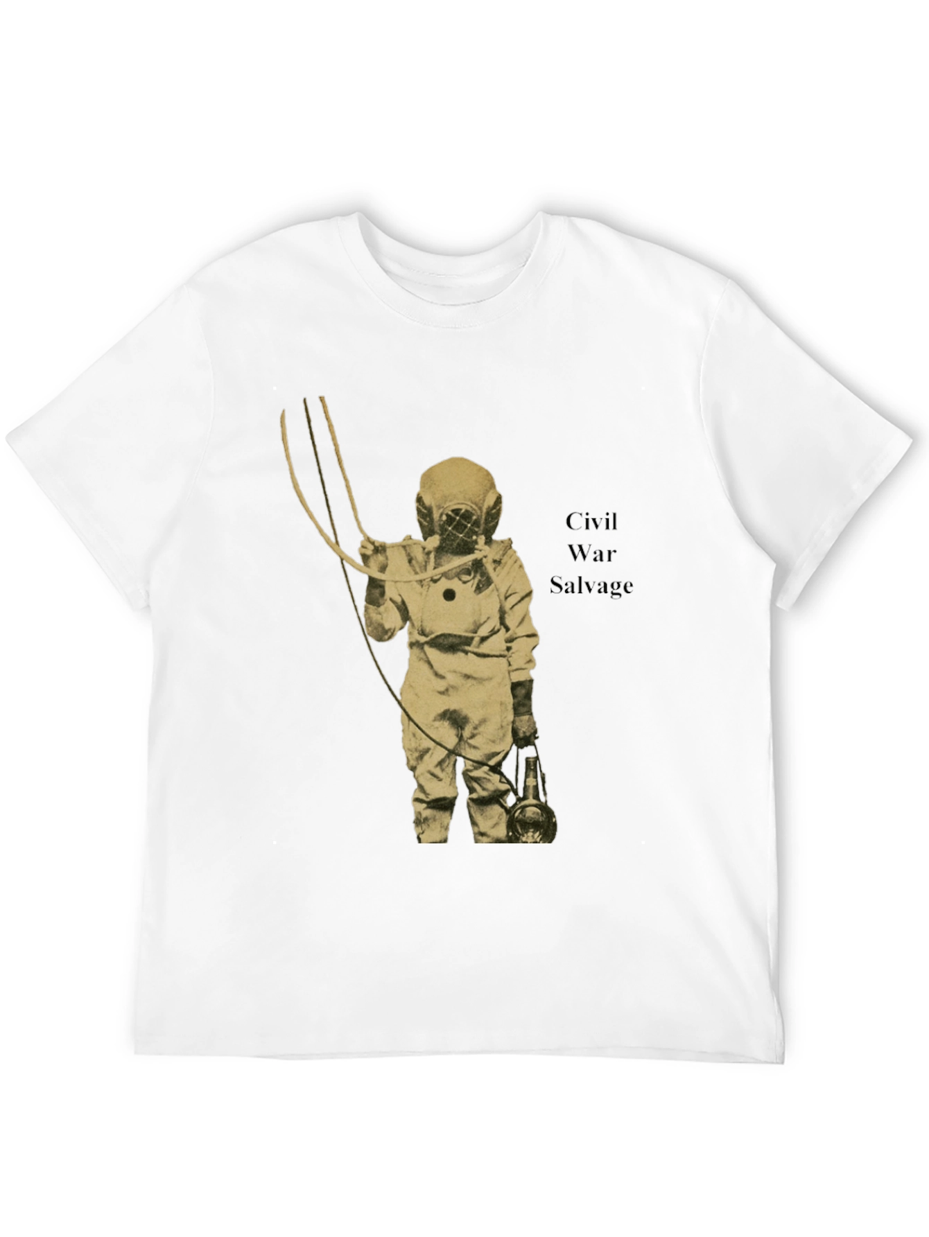 Civil War Salvage Diver Graphic Tee