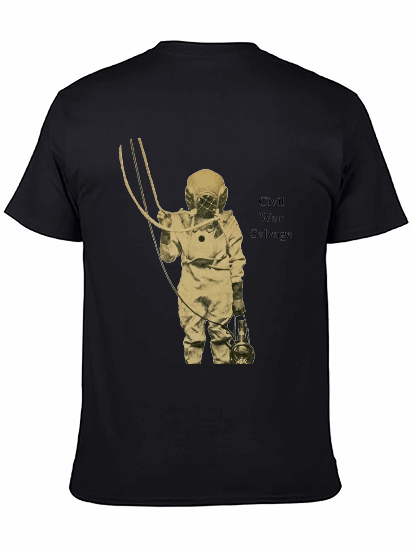 Civil War Salvage Diver Graphic Tee