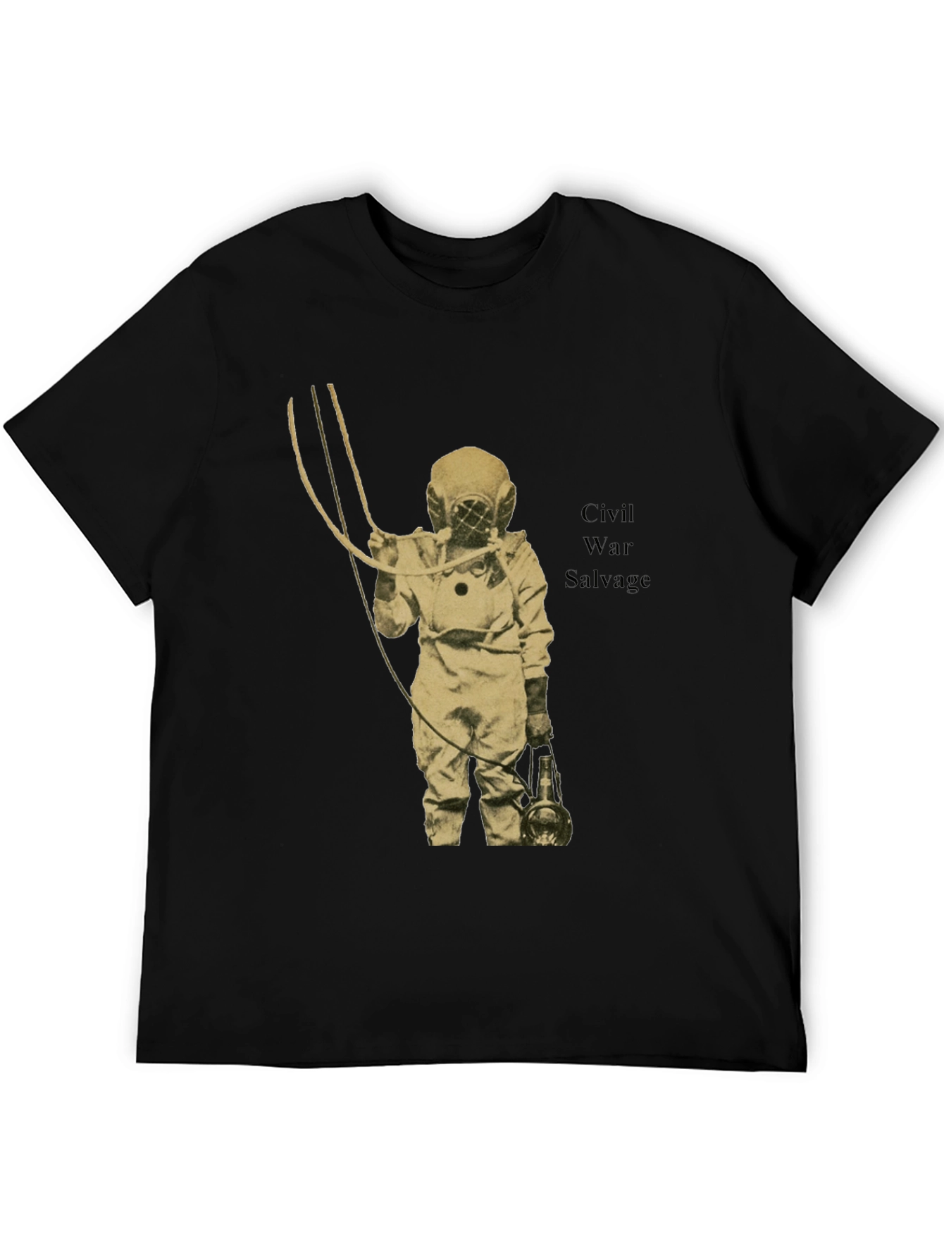 Civil War Salvage Diver Graphic Tee