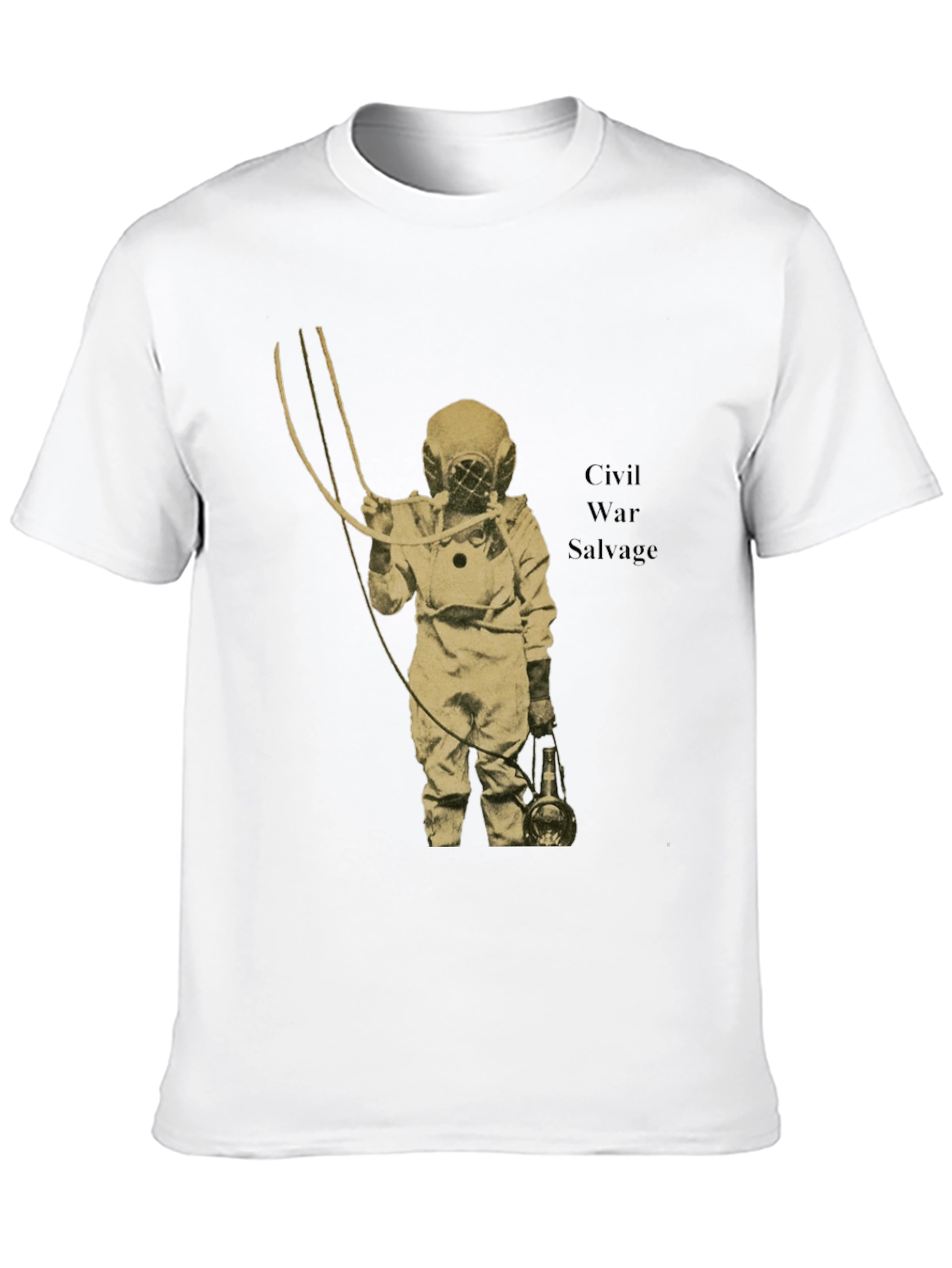 Civil War Salvage Diver Graphic Tee