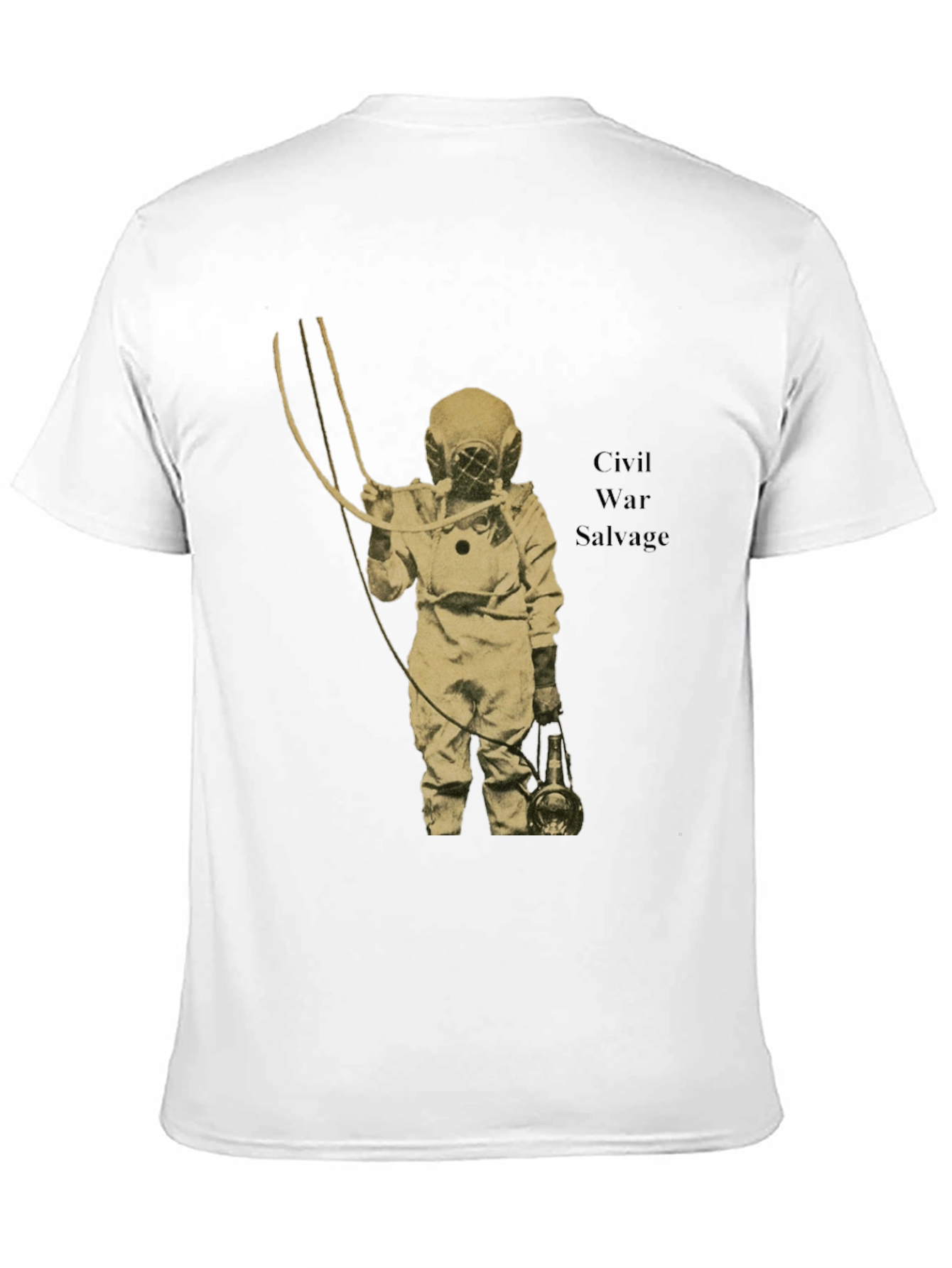 Civil War Salvage Diver Graphic Tee