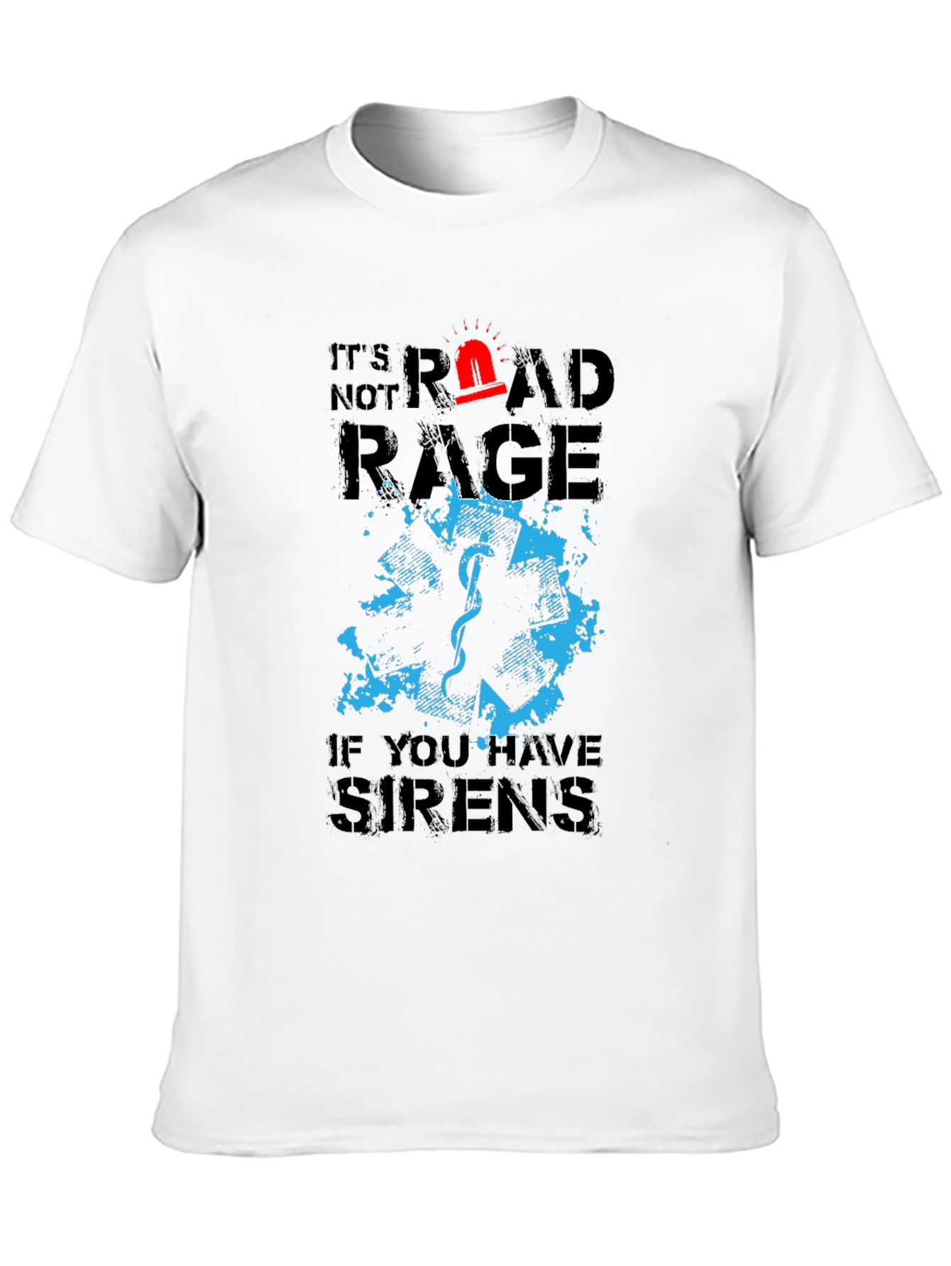 Funny EMT Road Rage Graphic T-Shirt