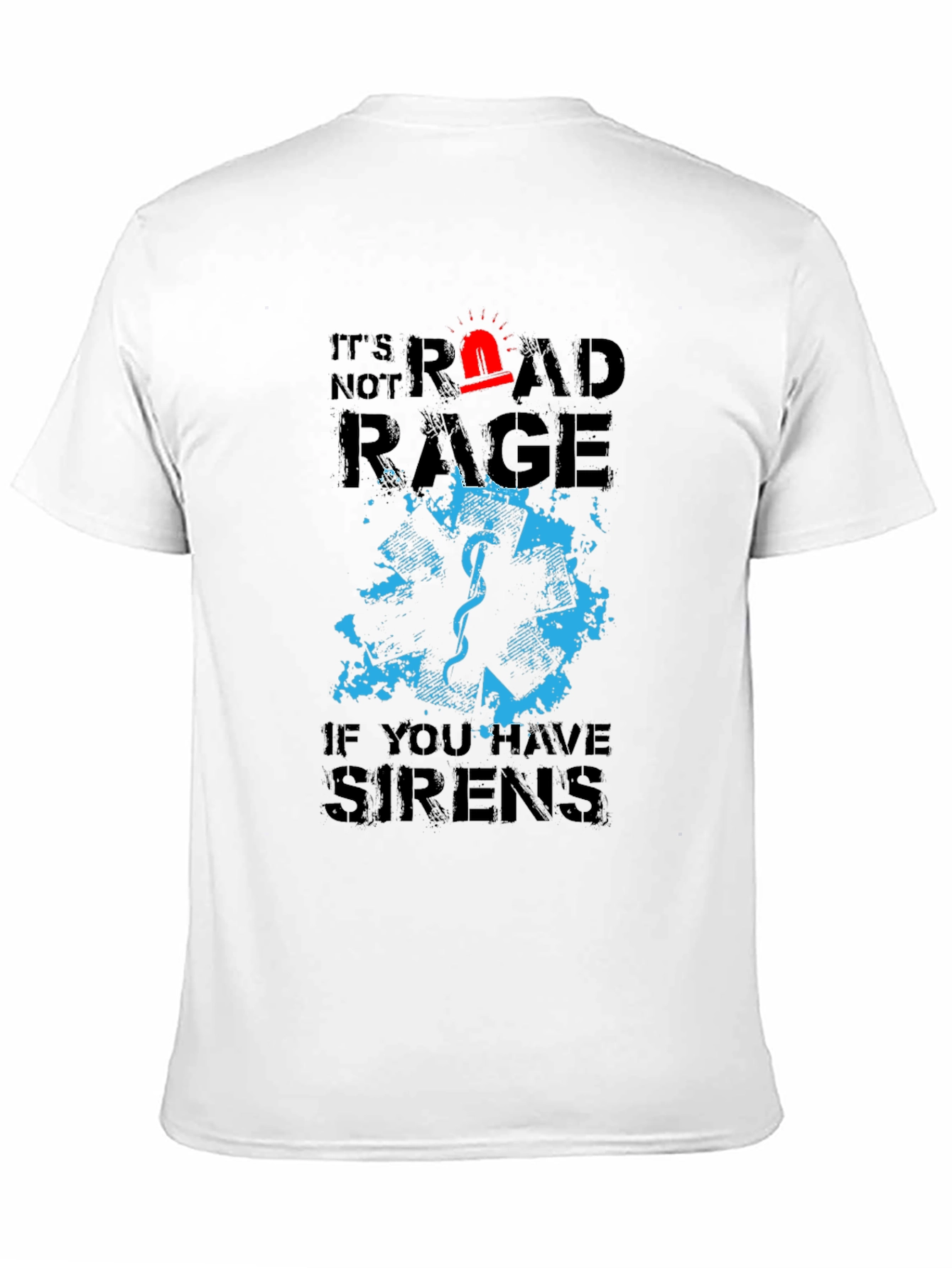 Funny EMT Road Rage Graphic T-Shirt