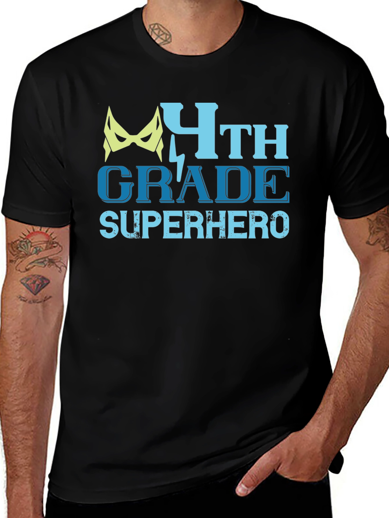 4th Grade Superhero T-Shirt