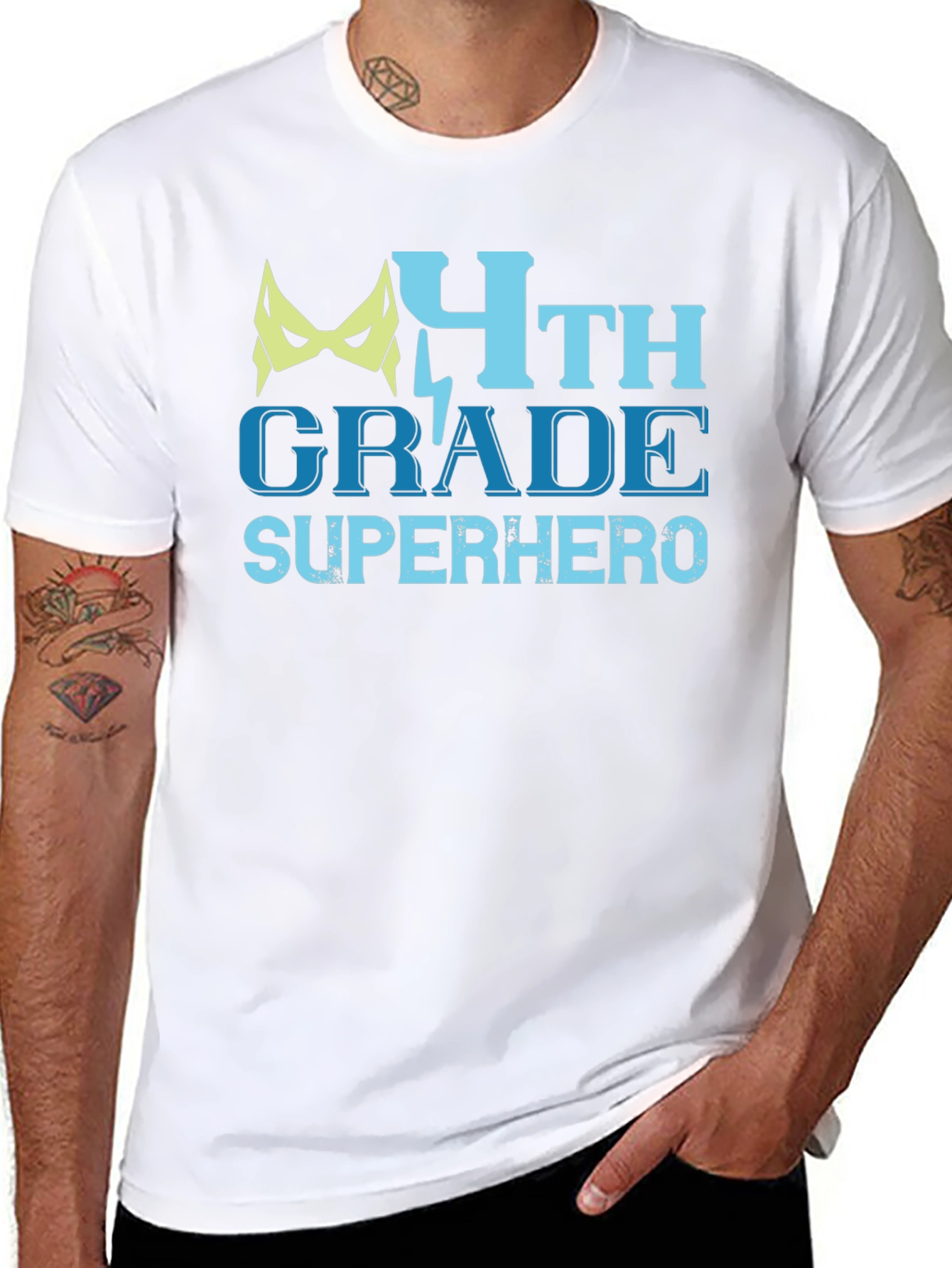 4th Grade Superhero T-Shirt
