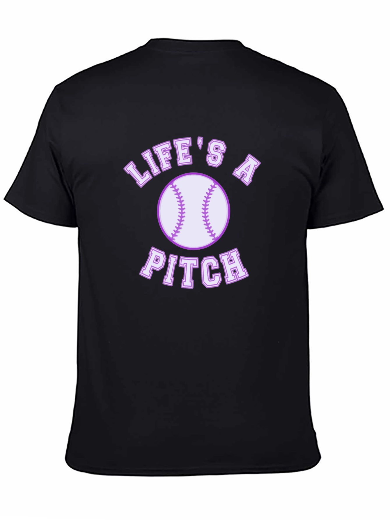 Lifes a Pitch Graphic T-Shirt