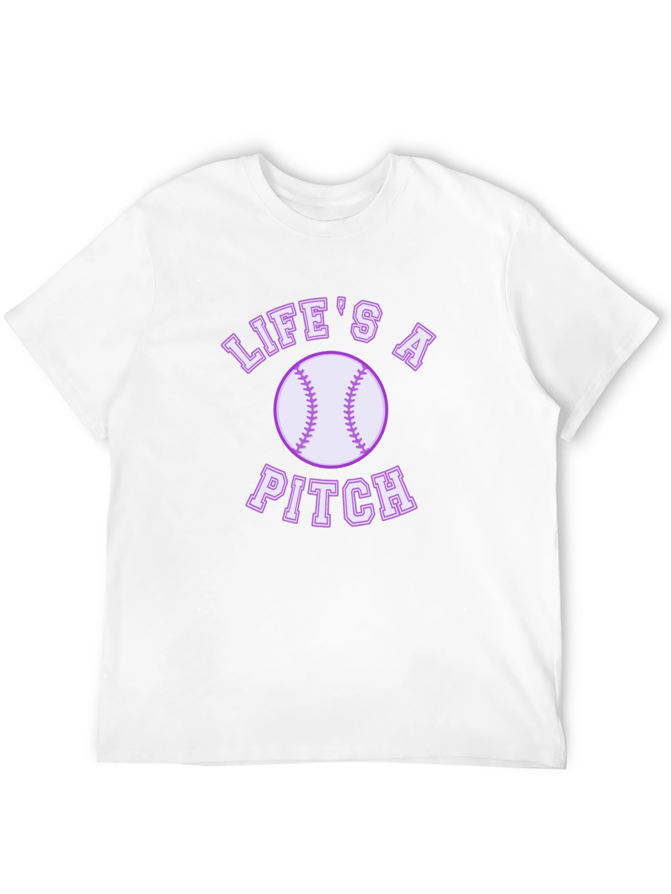 Lifes a Pitch Graphic T-Shirt