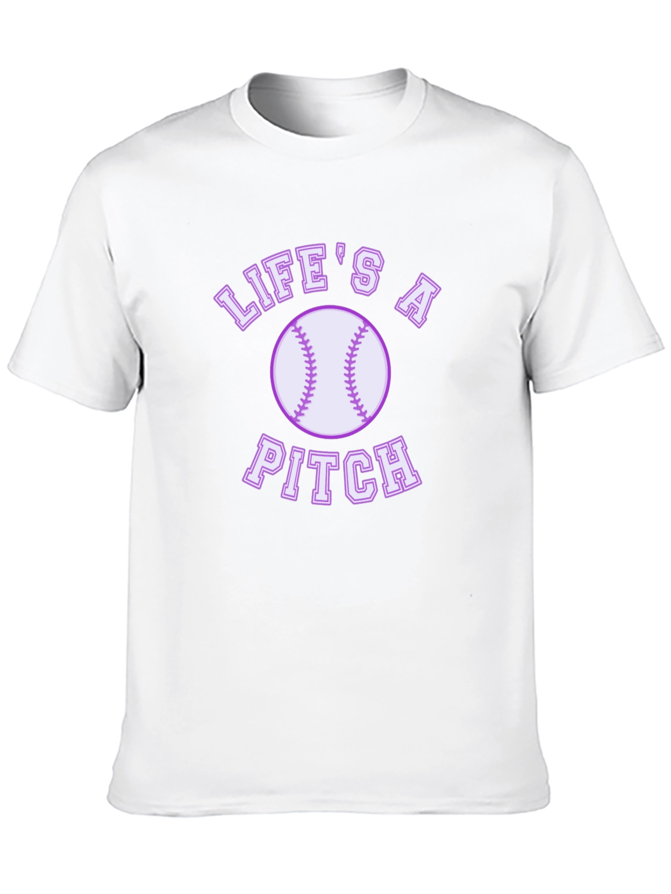 Lifes a Pitch Graphic T-Shirt