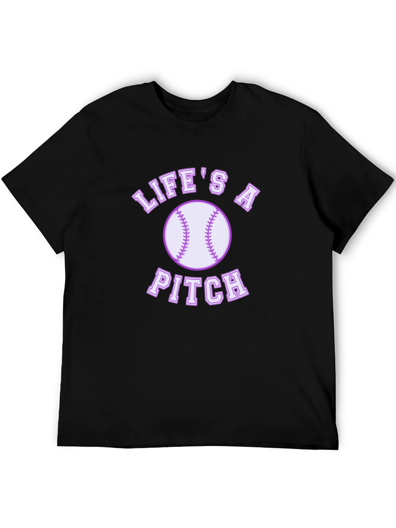 Lifes a Pitch Graphic T-Shirt