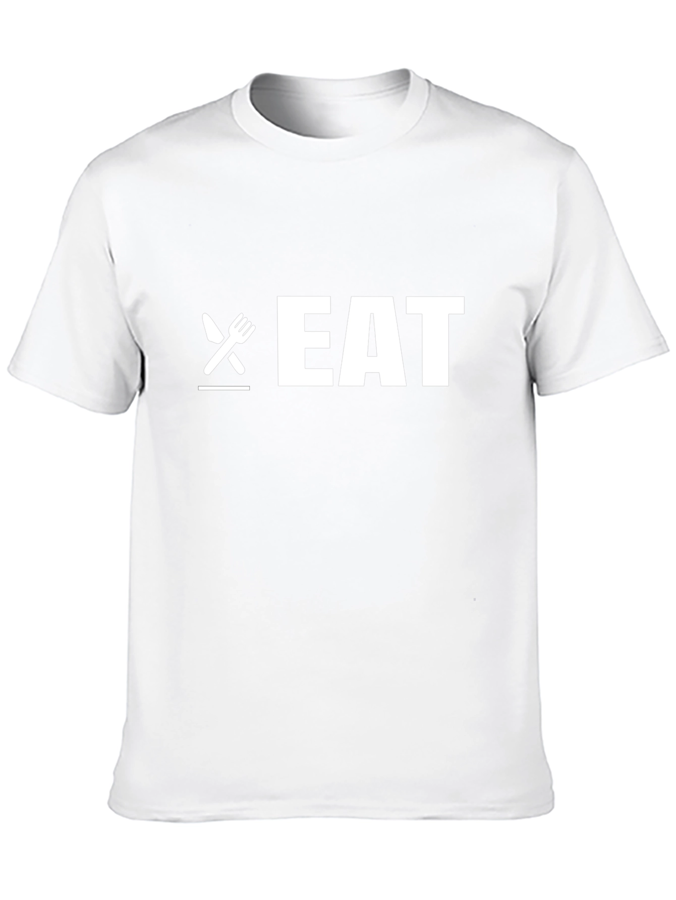 Eat Graphic Tee - Black Unisex T-Shirt