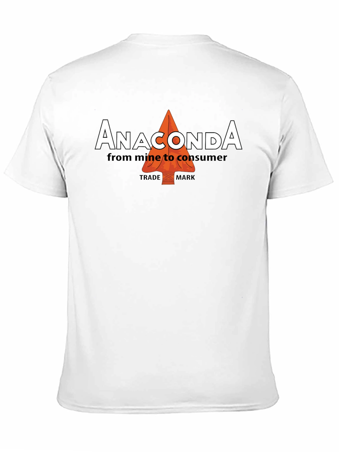 Anaconda Black Cotton Tee - From Mine to Consumer