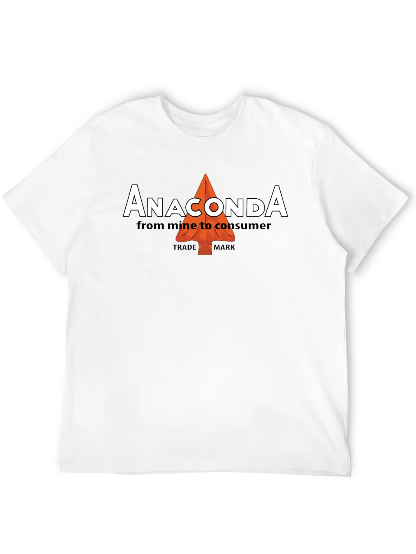 Anaconda Black Cotton Tee - From Mine to Consumer