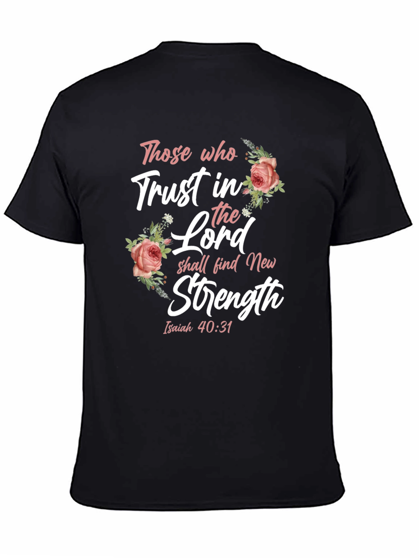 Trust in the Lord Floral T-Shirt