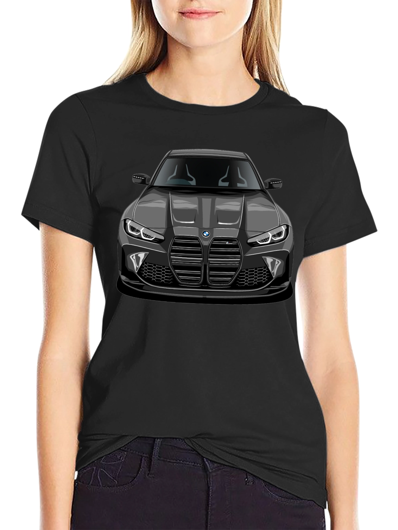 BMW M3 Car Graphic T-Shirt - Black