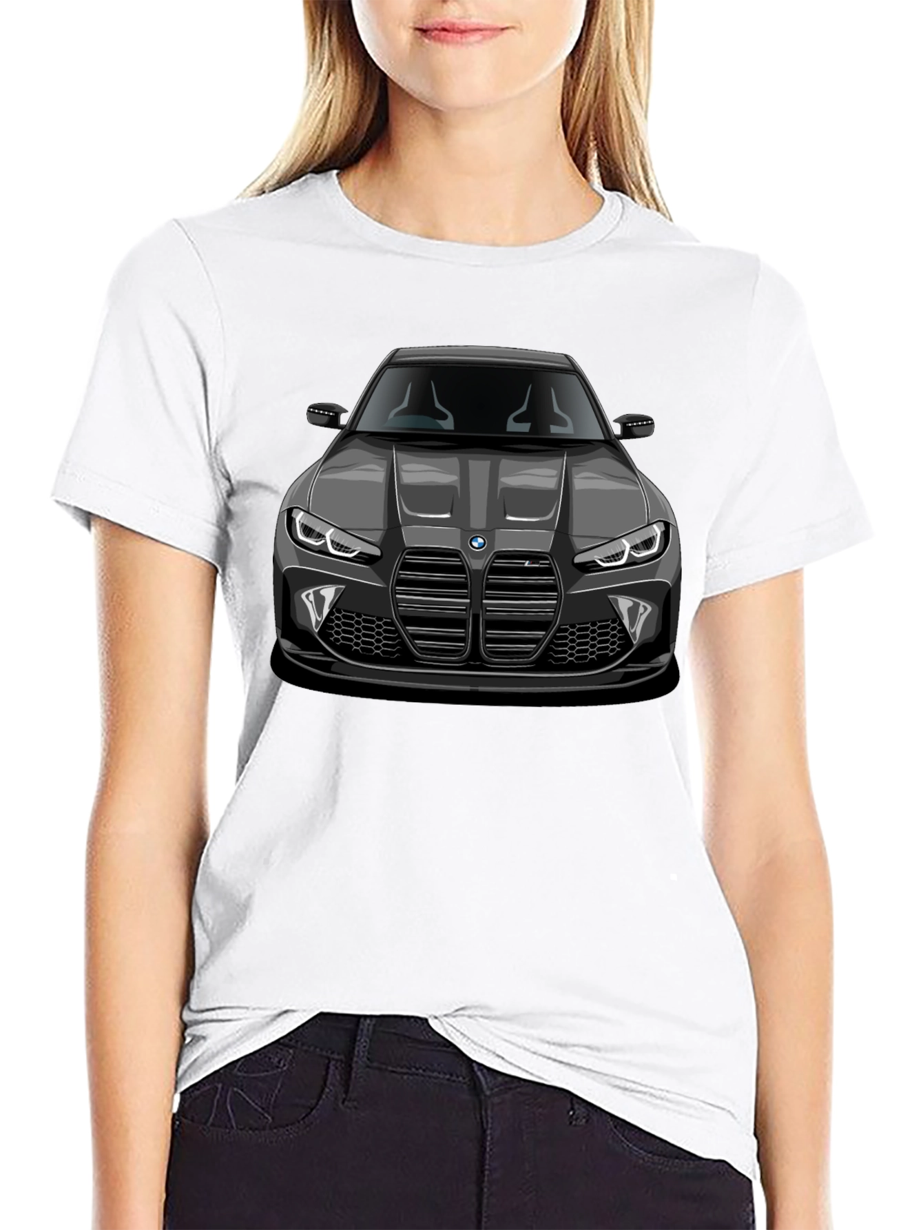 BMW M3 Car Graphic T-Shirt - Black