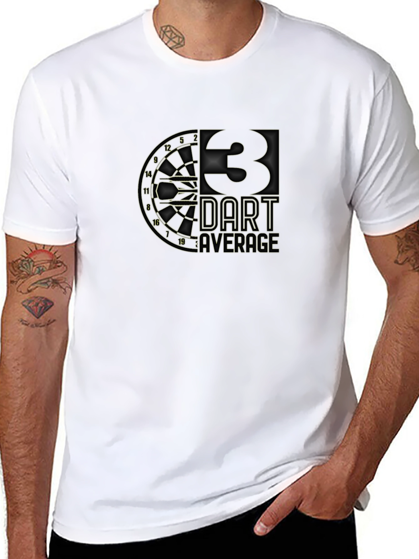 3 Dart Average T-Shirt