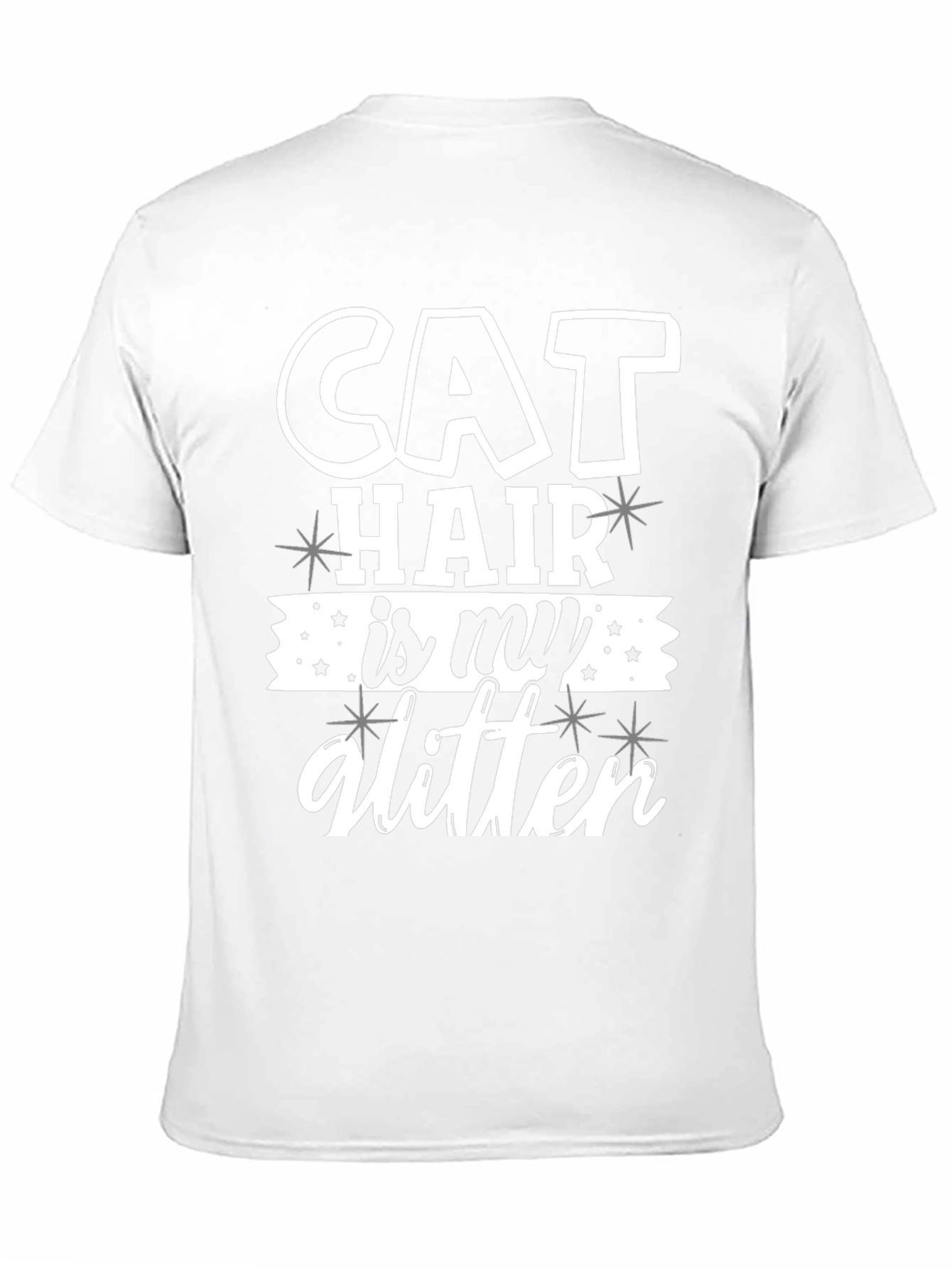 Cat Hair is My Glitter Tee