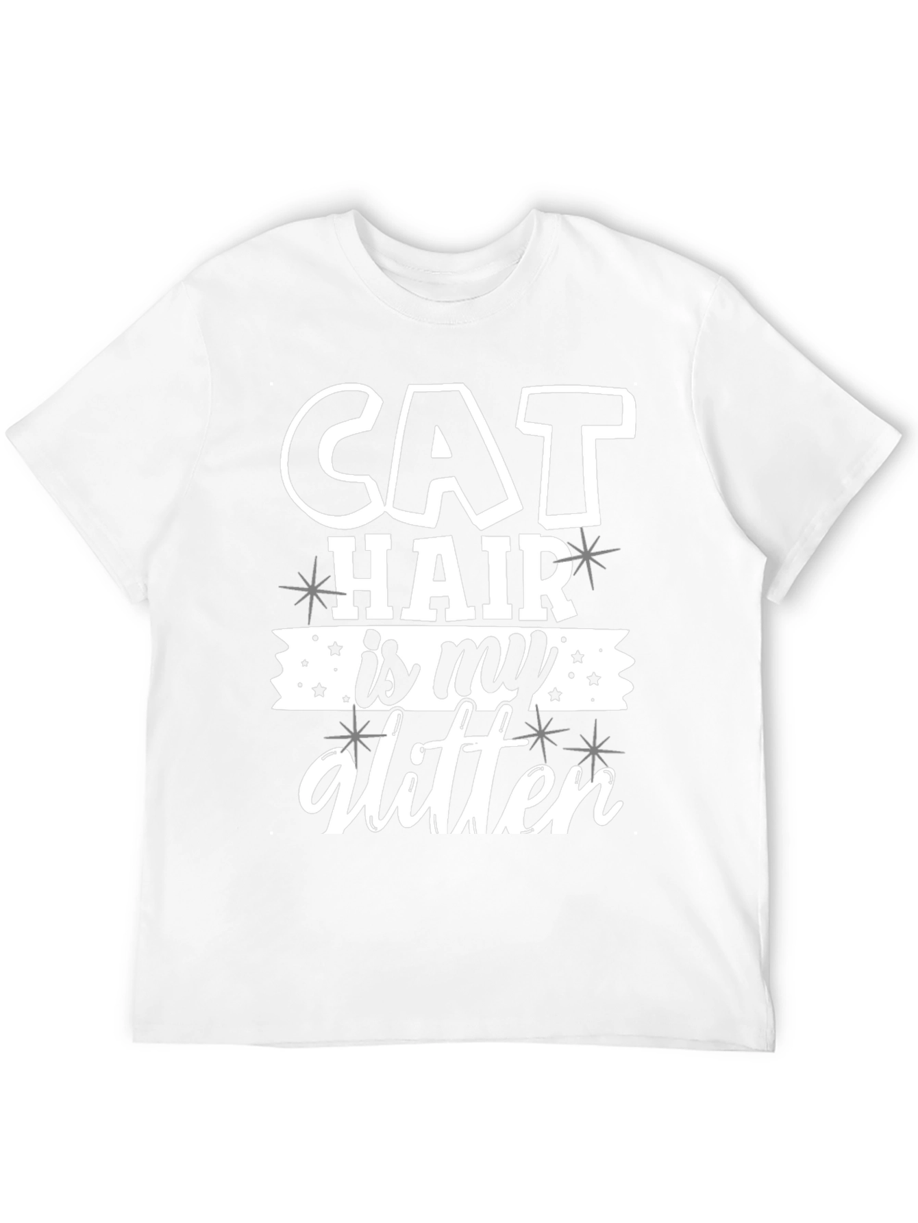 Cat Hair is My Glitter Tee