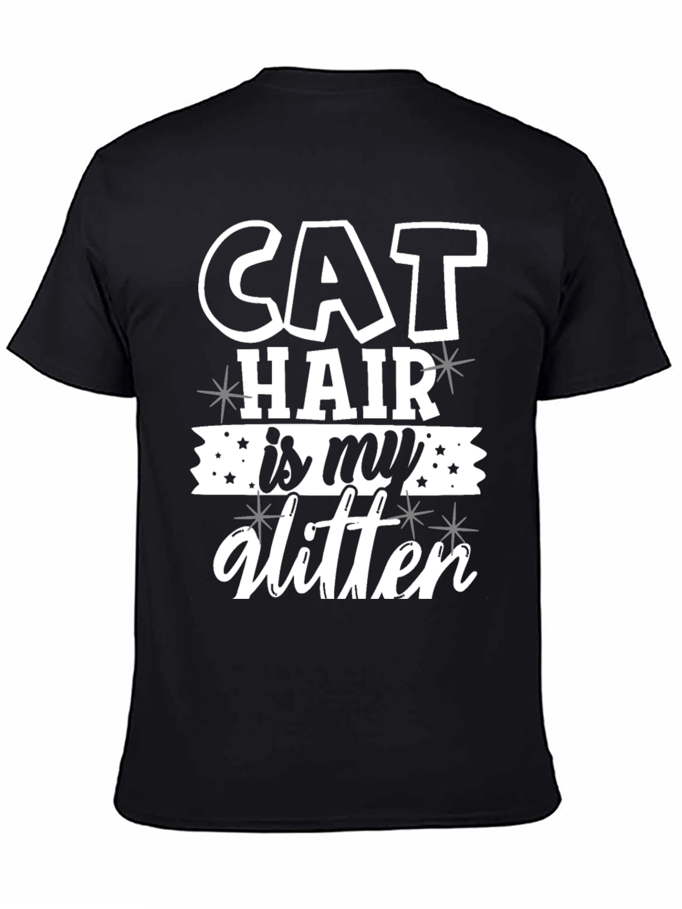 Cat Hair is My Glitter Tee