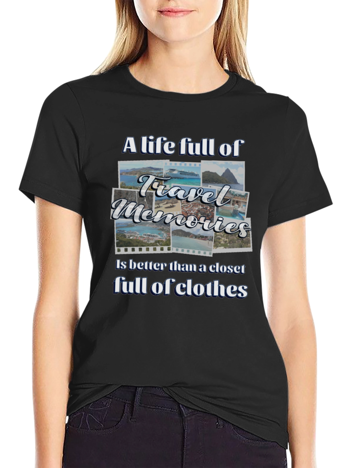 Travel Memories T-Shirt: A Life Full of Adventure