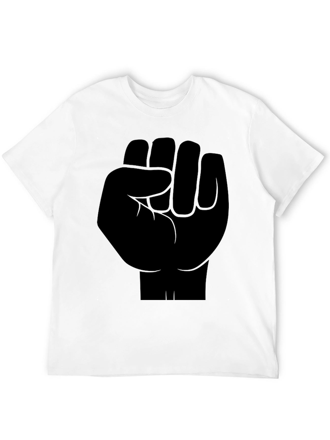Black Power Fist Graphic Tee - Mens Activism T-Shirt