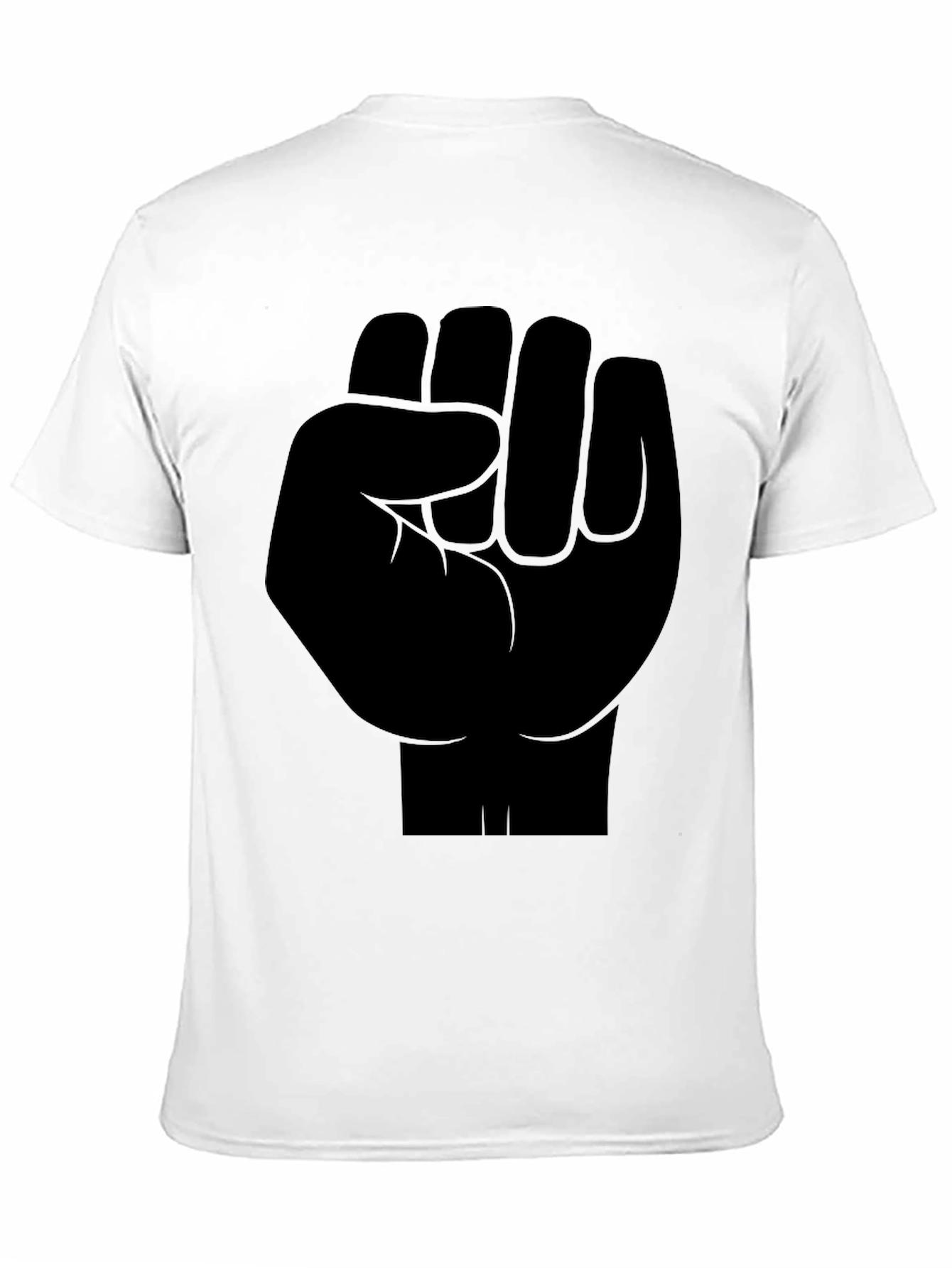 Black Power Fist Graphic Tee - Mens Activism T-Shirt
