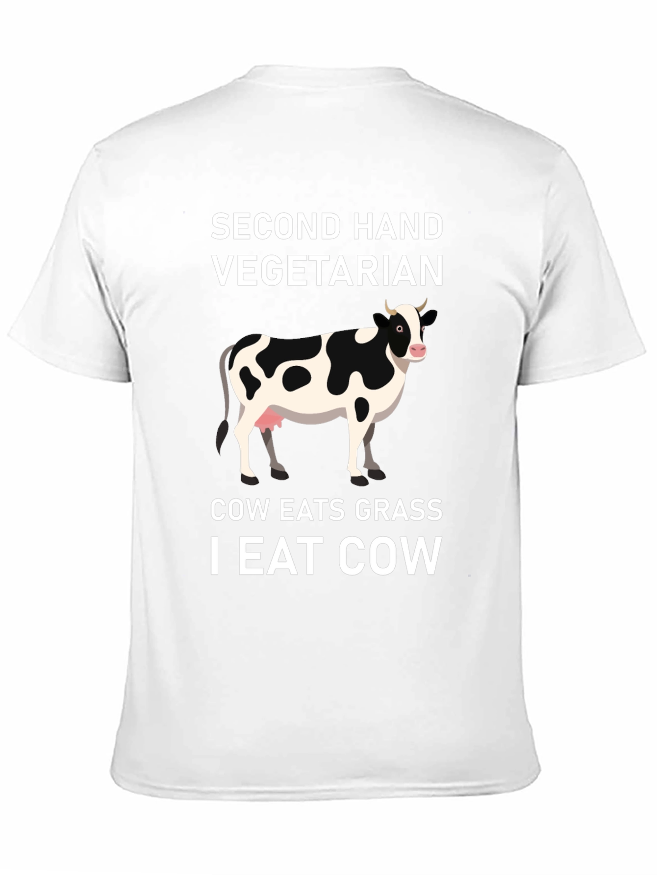 Second Hand Vegetarian T-Shirt